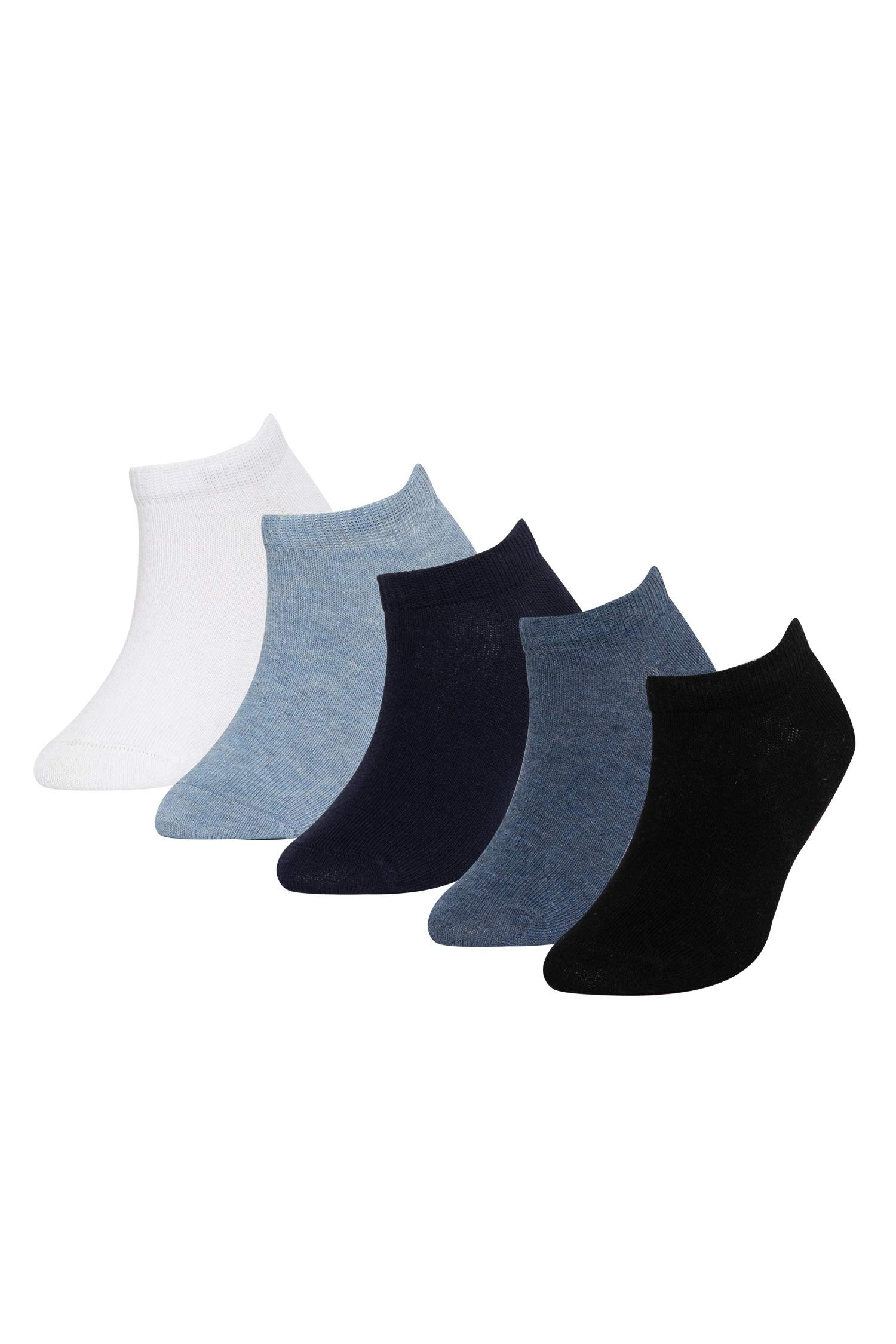 Erkek Çocuk 5'li Pamuklu Patik Çorap