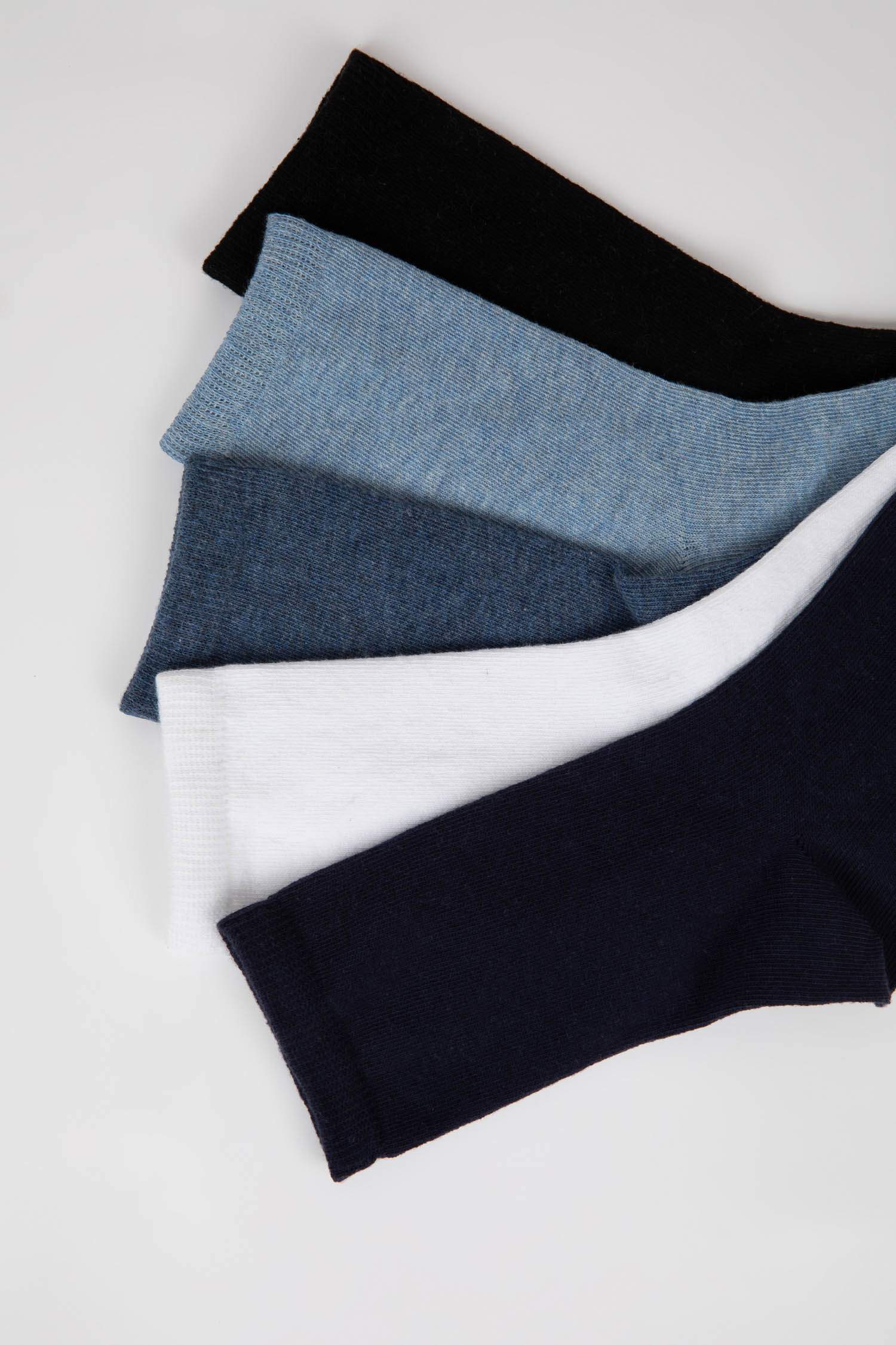 Chaussettes Longues Coton pour Garçons - 5 Paires