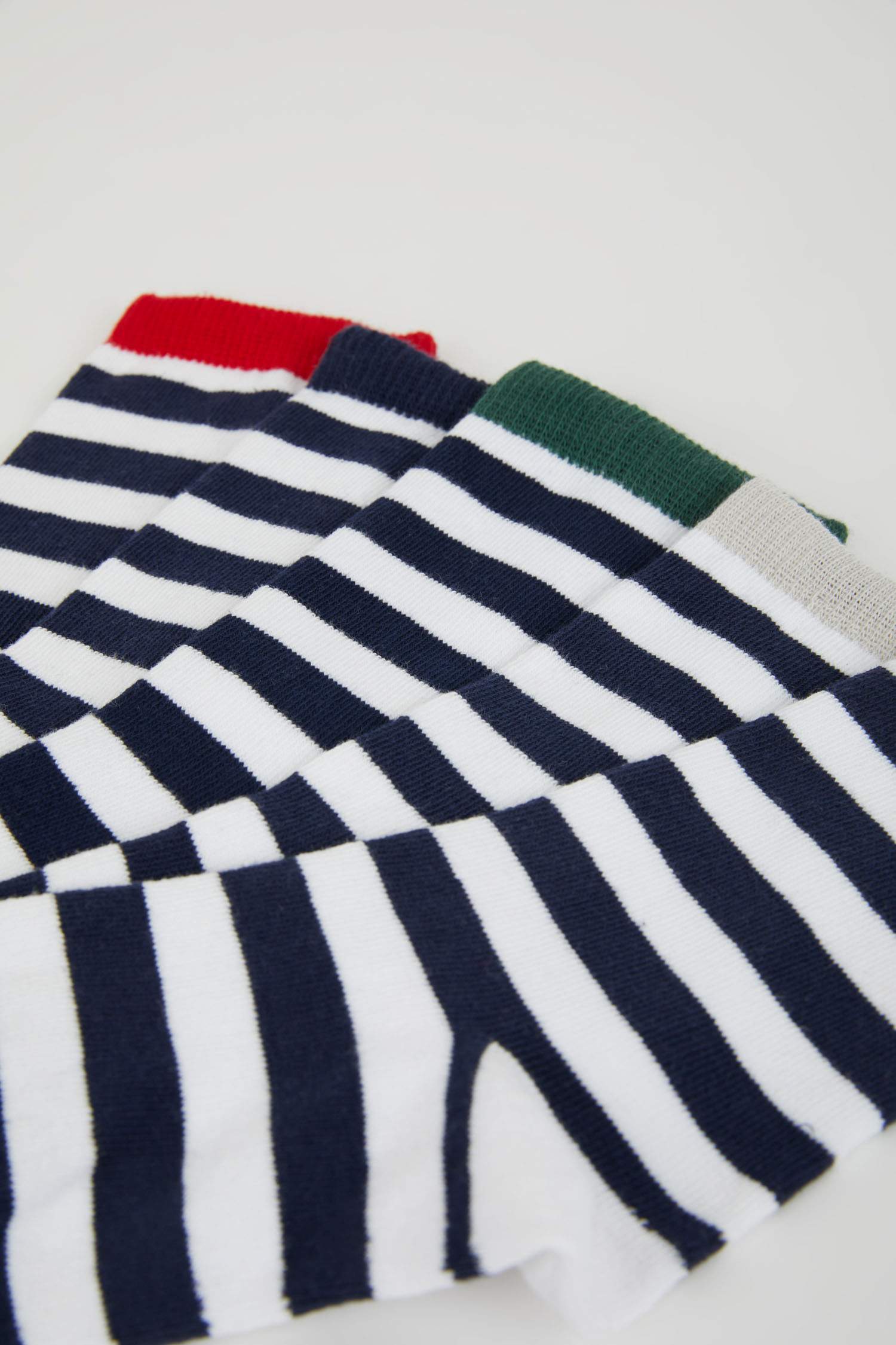 Boy 5 Piece Cotton Long Socks