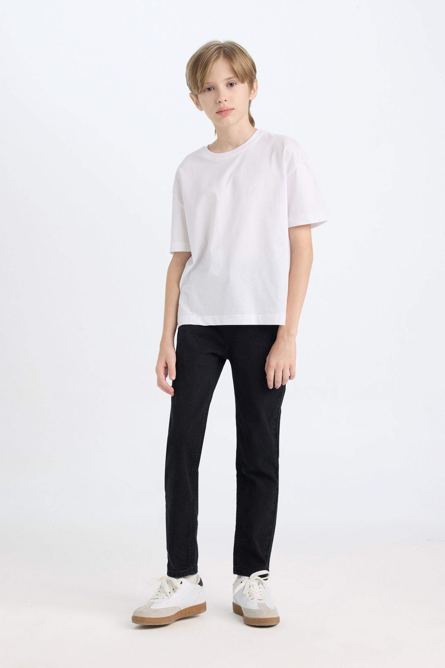 Boy Slim Fit Straight Leg Jeans