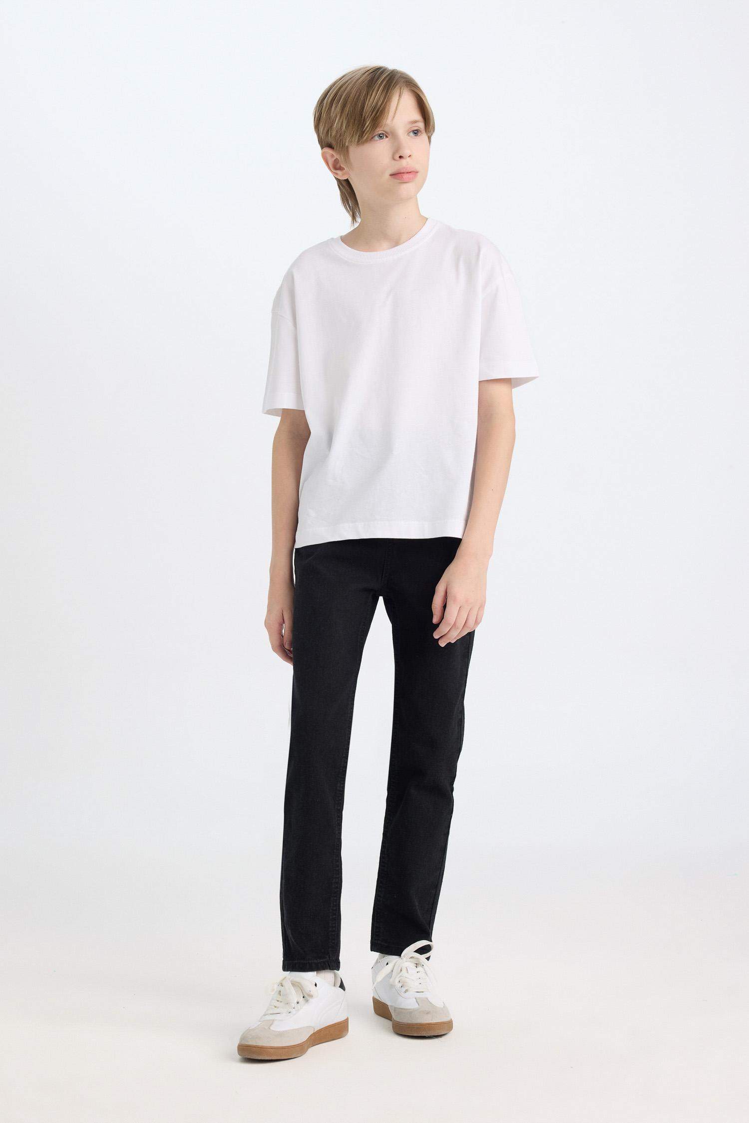 Boy Slim Fit Straight Leg Jeans