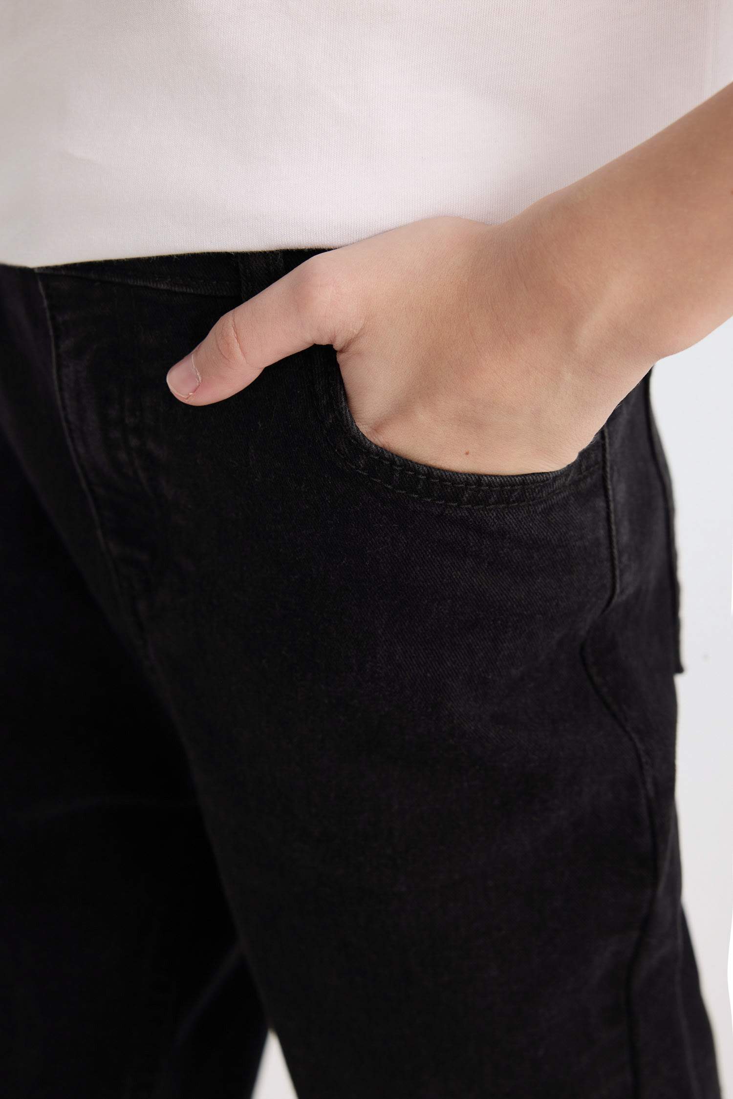 Boy Slim Fit Straight Leg Jeans