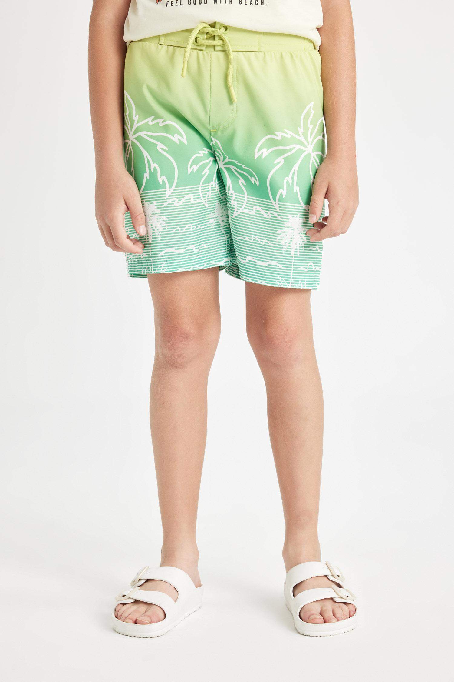 Boy Long Fit Swim Shorts