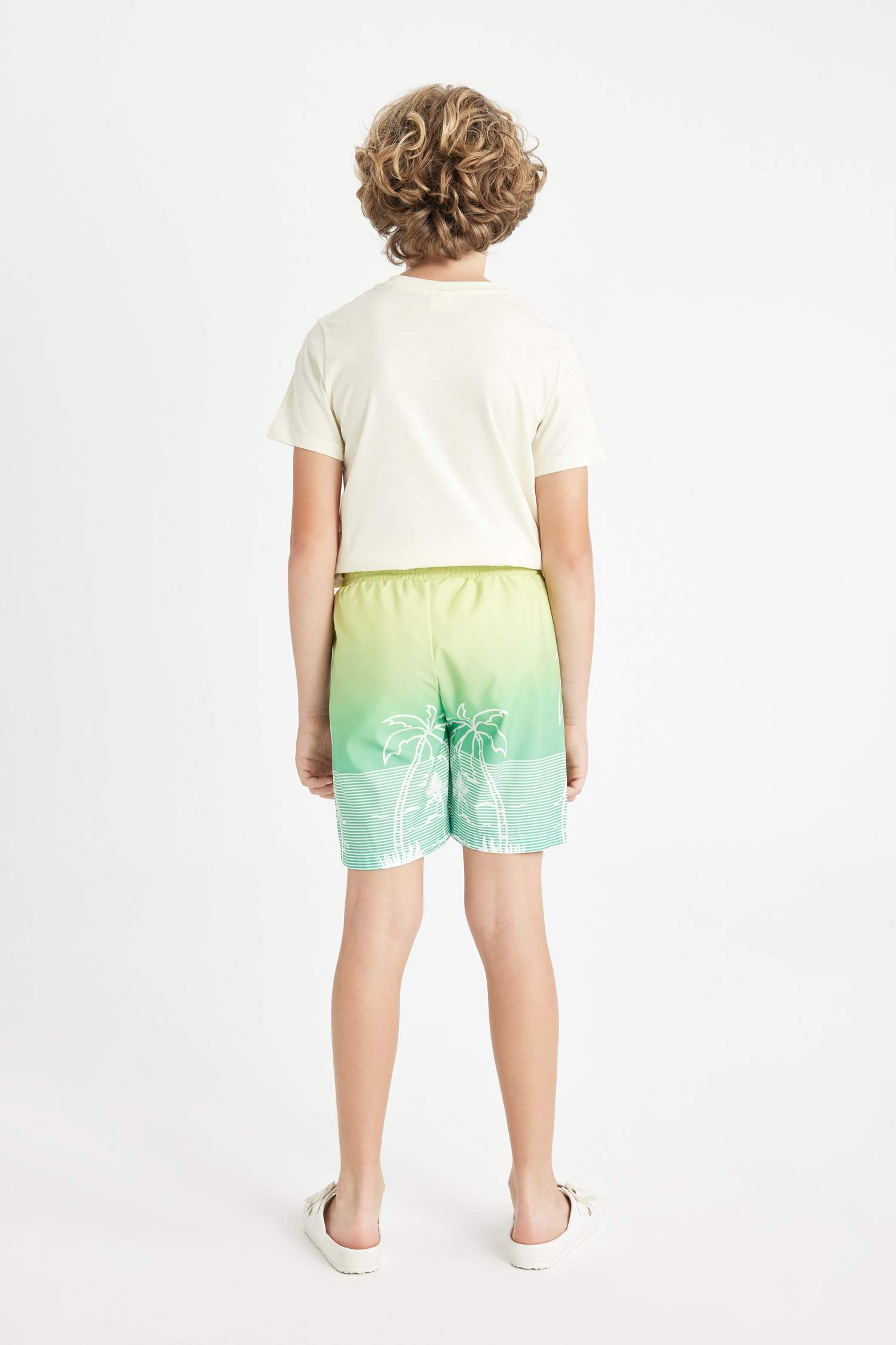 Boy Long Fit Swim Shorts