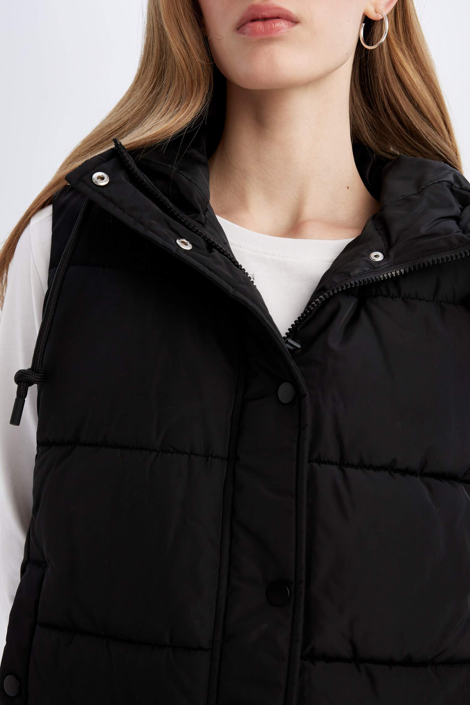 бас киімді тафетта Жилет