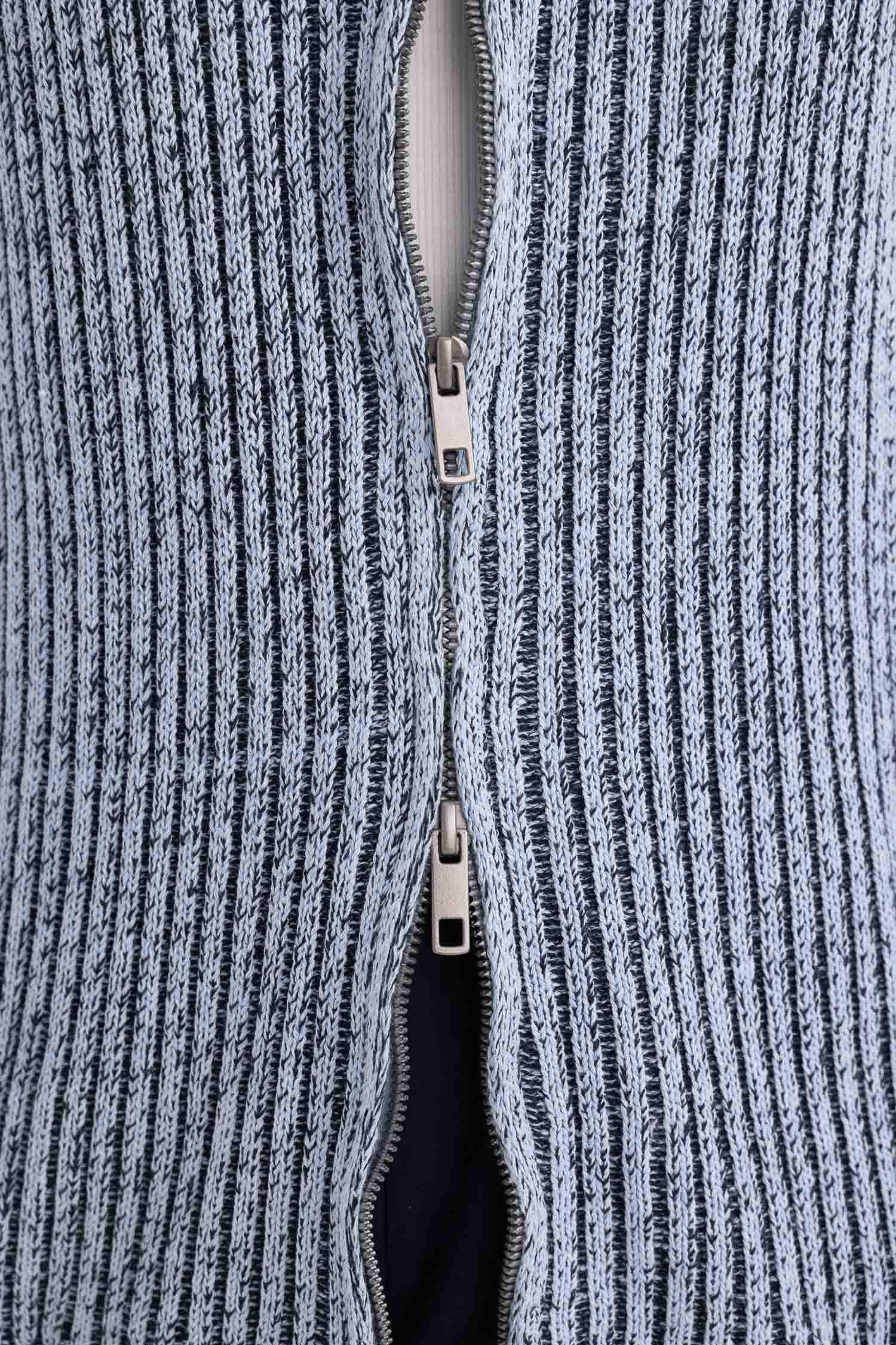 Regular Fit Half Turtleneck Cardigan