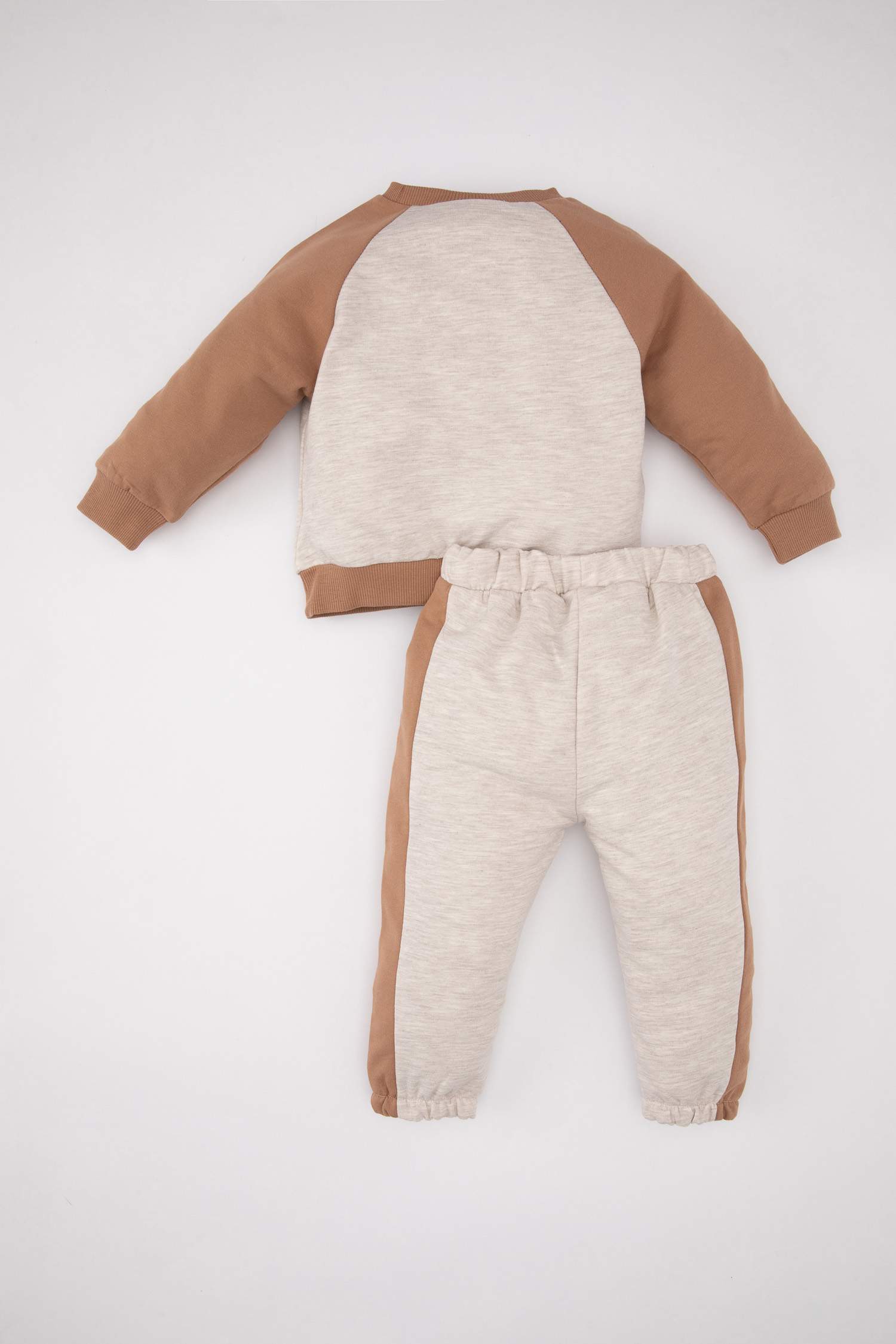 Baby Boy Slogan Printed Sweatshirt Sweatpants 2 Piece Set