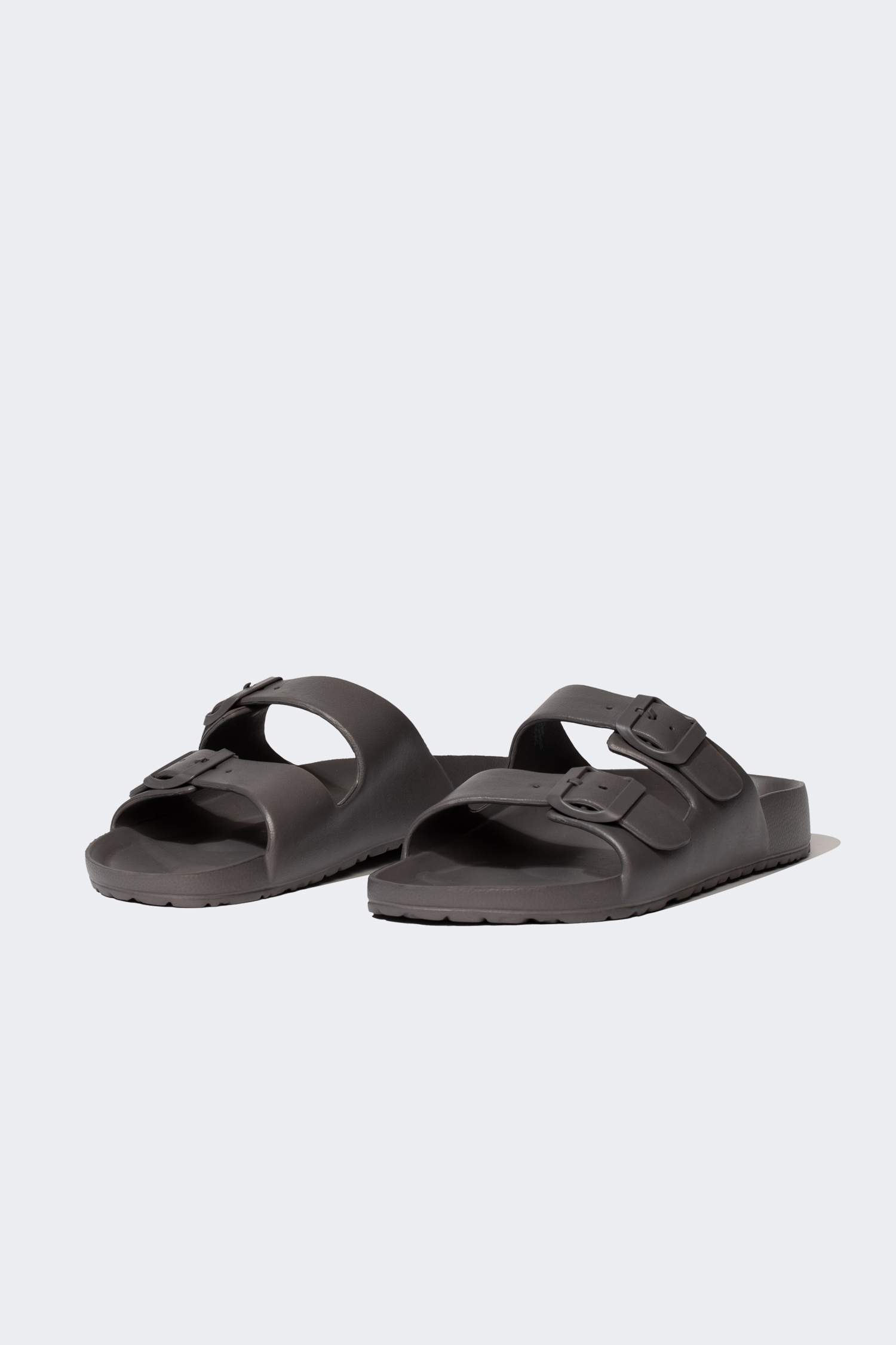 Man Flat Sole Double Banded Eva Slippers