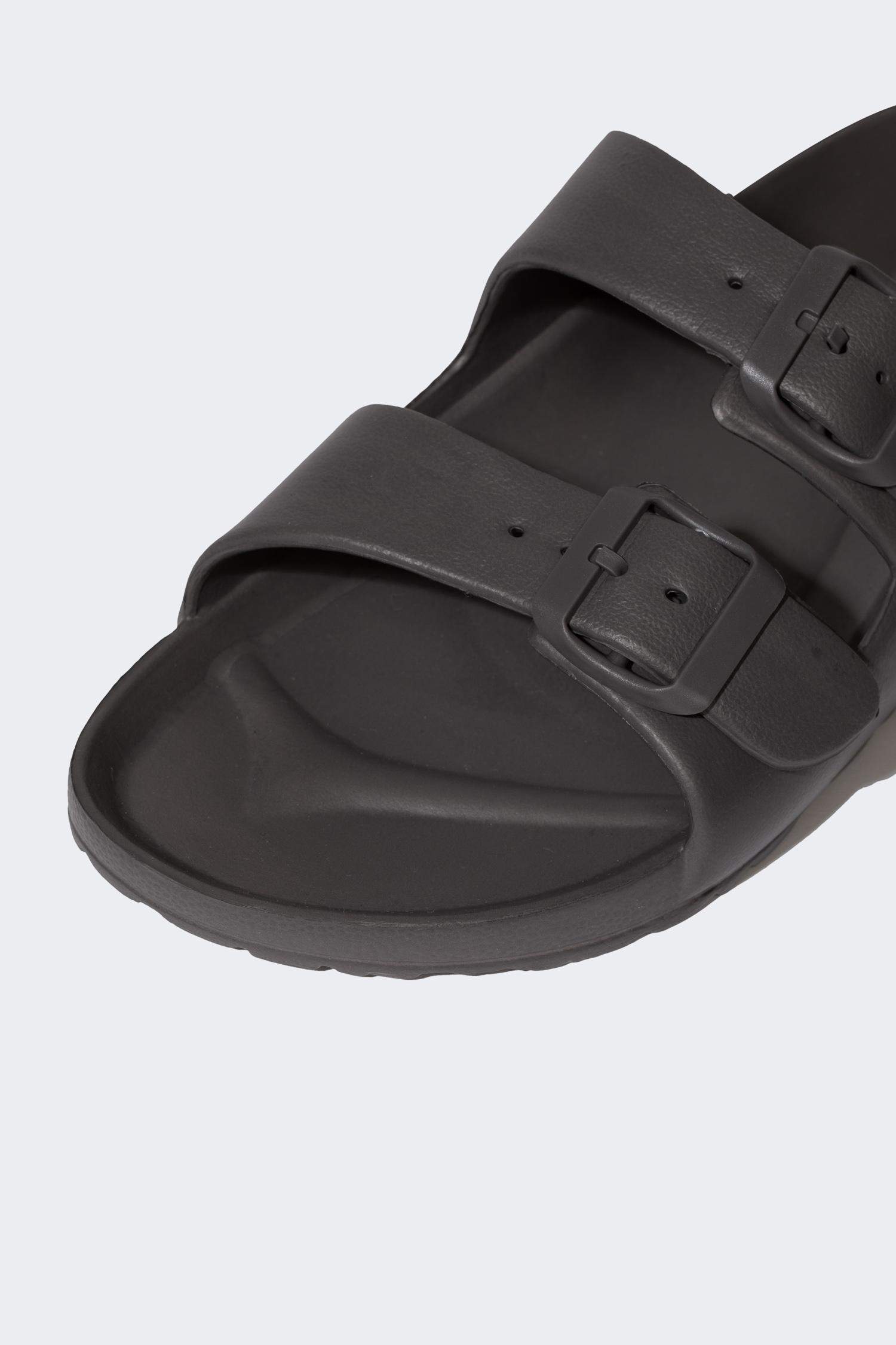 Man Flat Sole Double Banded Eva Slippers