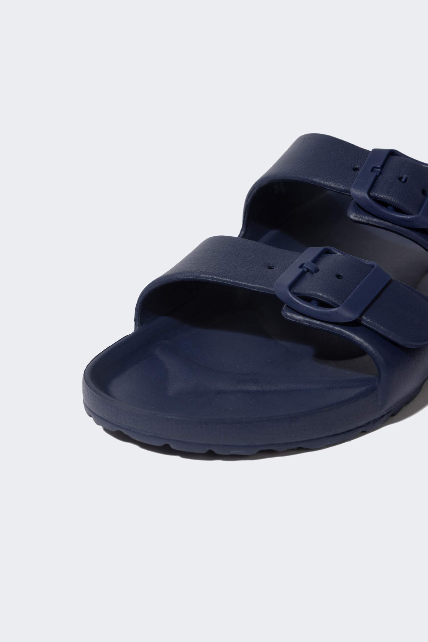 Man Flat Sole Double Banded Eva Slippers