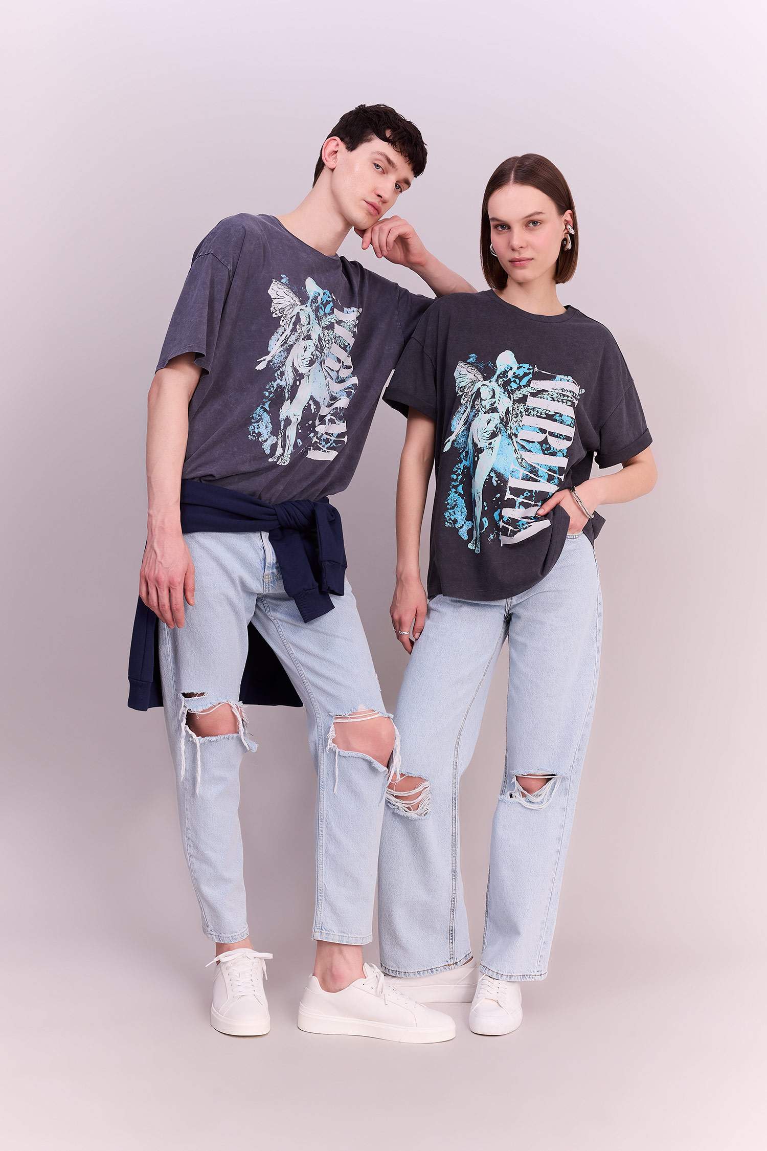 Nirvana дөңгелек жаға үлкен Қысқа жеңді футболка