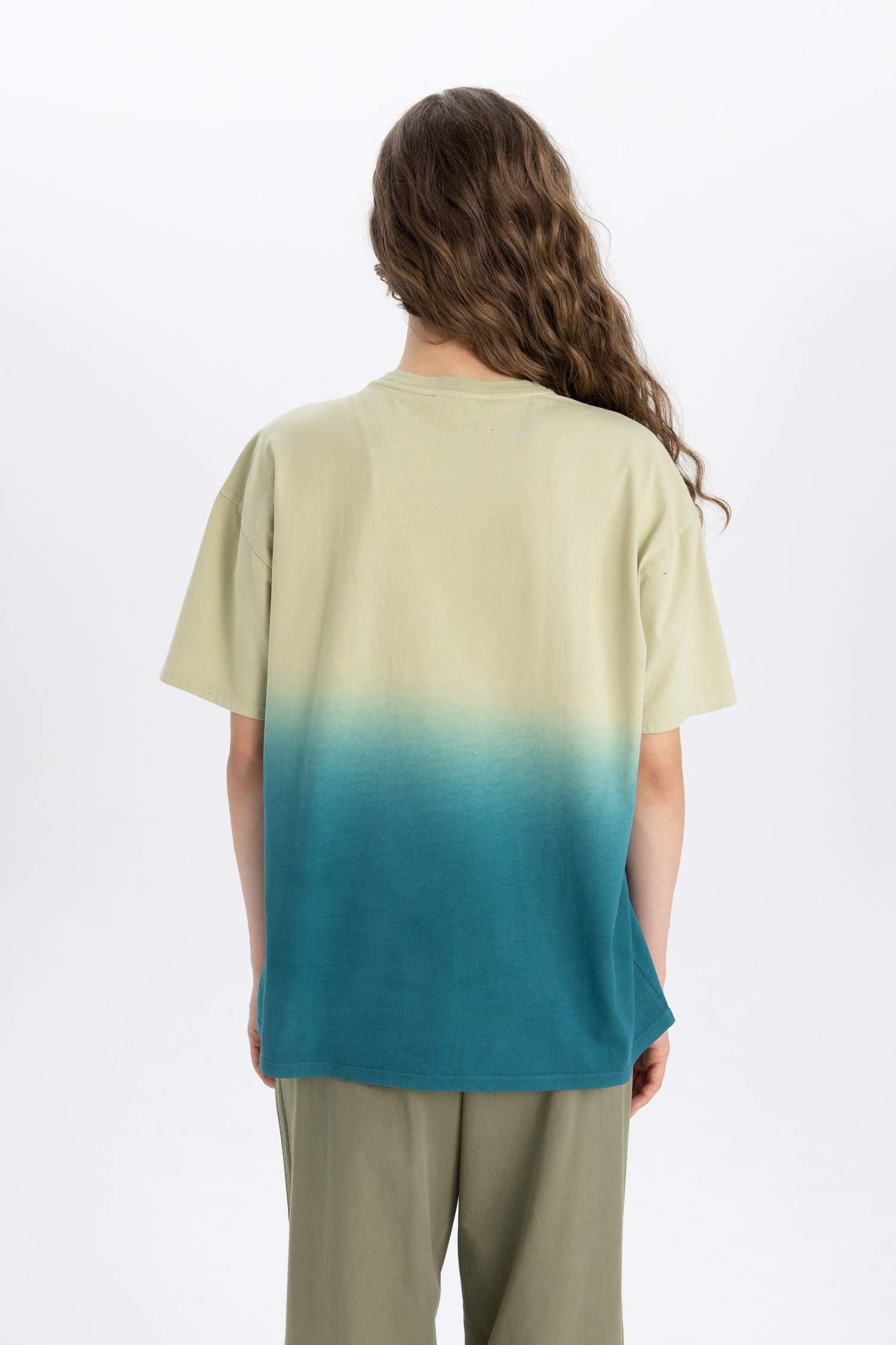 Футболка оверсайз с принтом Rolling Stones