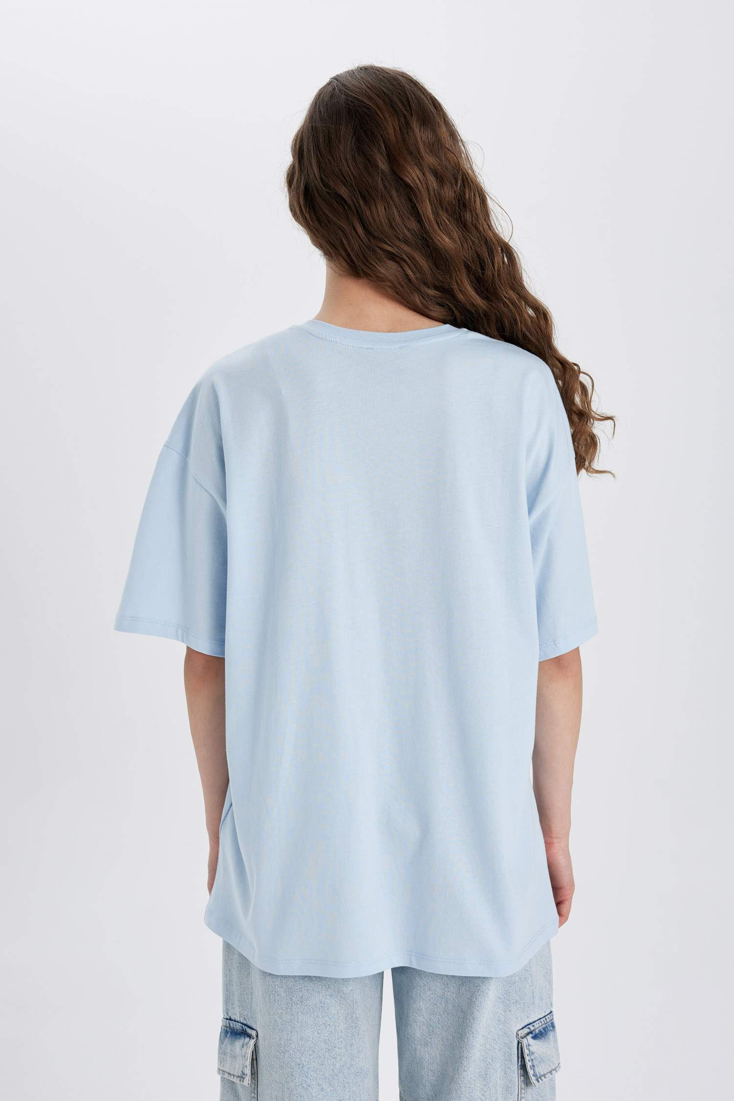 Ramones Oversize Fit Crew Neck T-Shirt