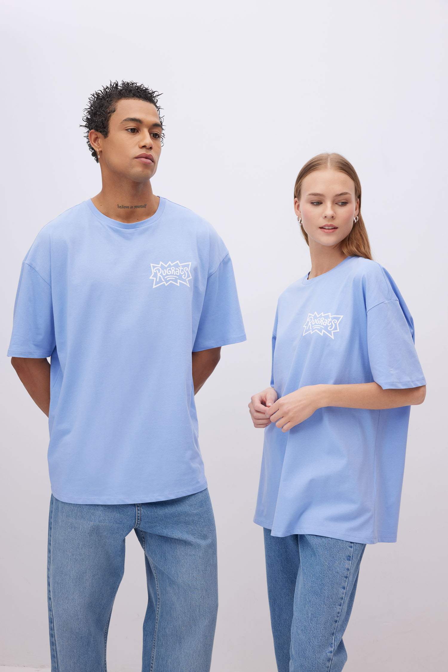 Coool Rugrats дөңгелек жаға үлкен Қысқа жеңді футболка