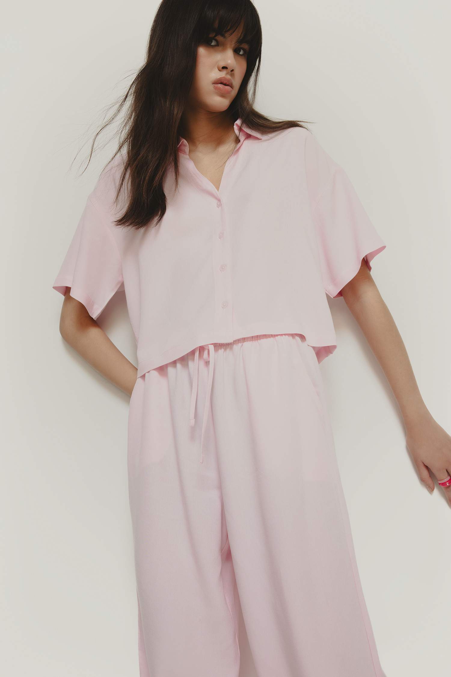 Oversize Fit Short Sleeve Shirt