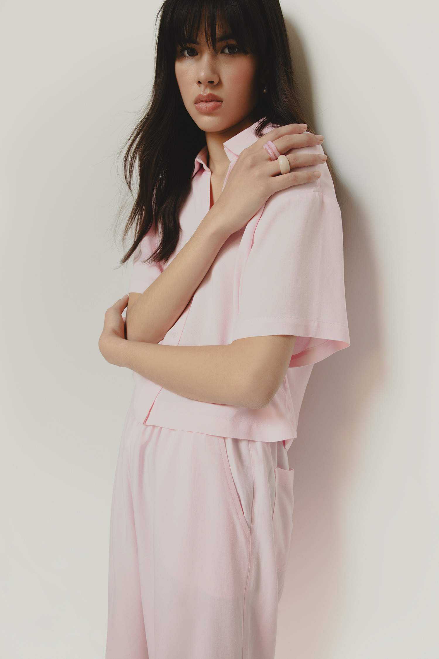 Oversize Fit Short Sleeve Shirt