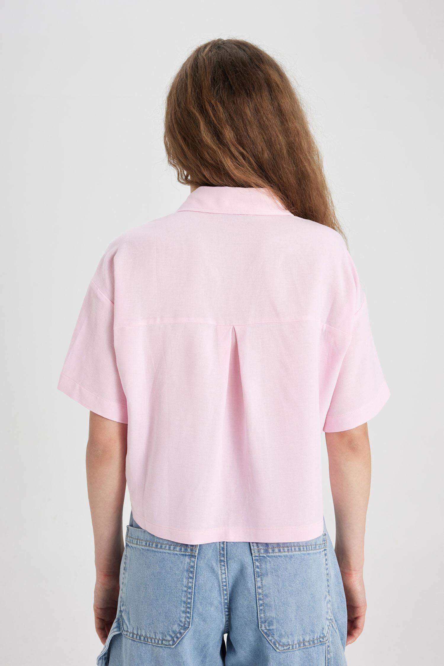 Oversize Fit Short Sleeve Shirt