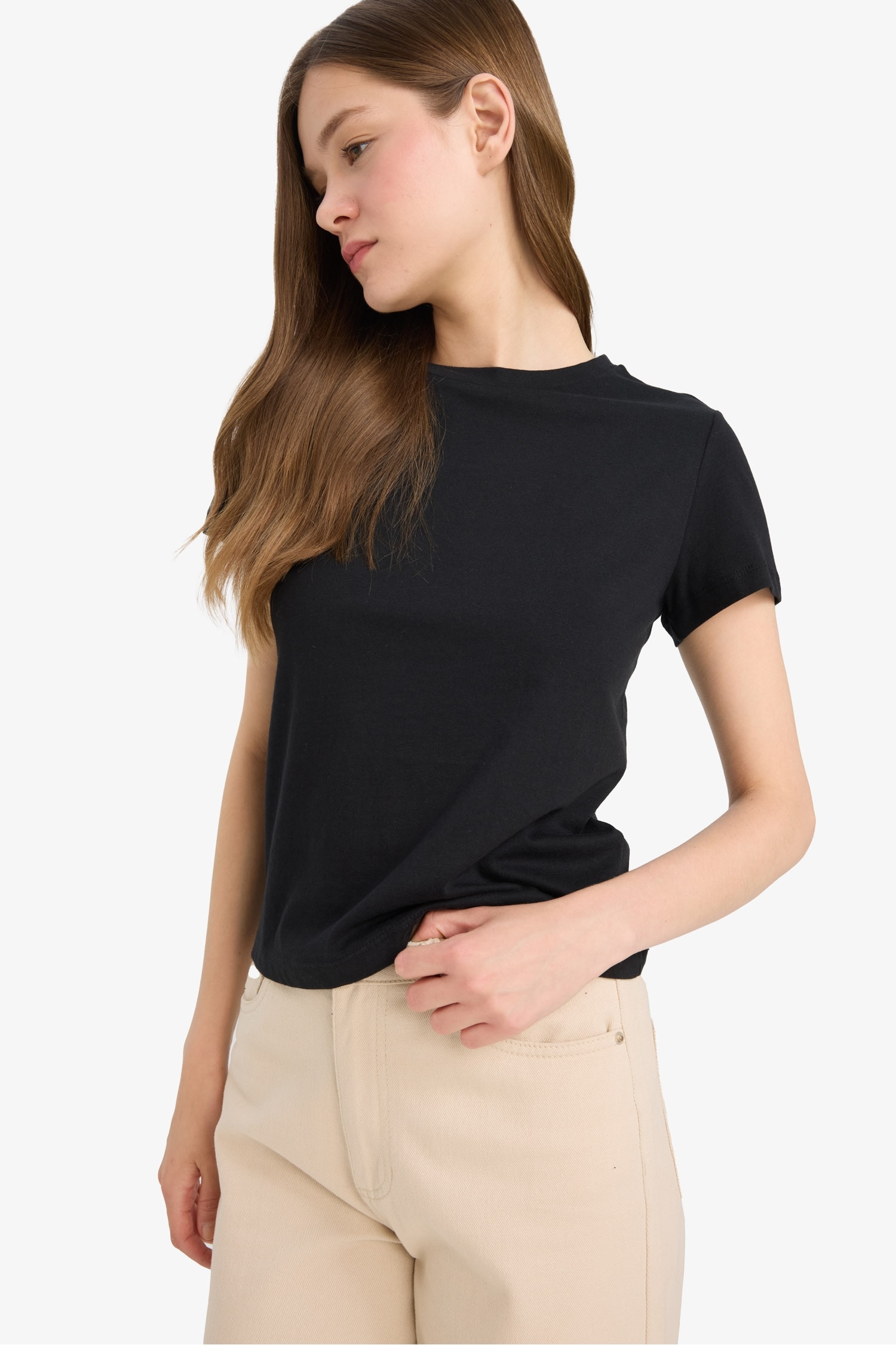 تيشيرت نص ردن قصة عادية