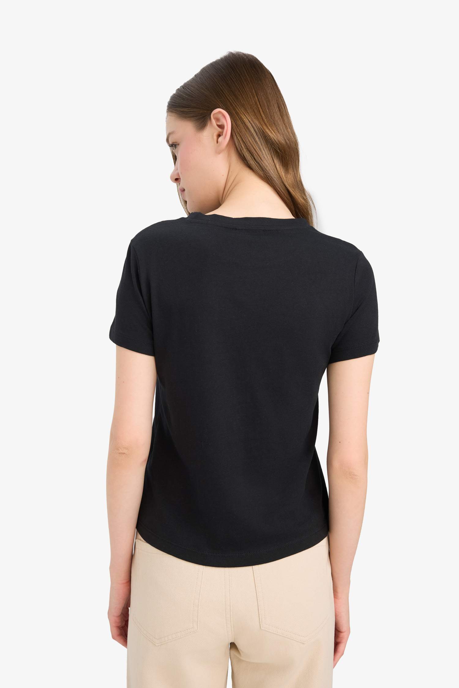 تيشيرت نص ردن قصة عادية