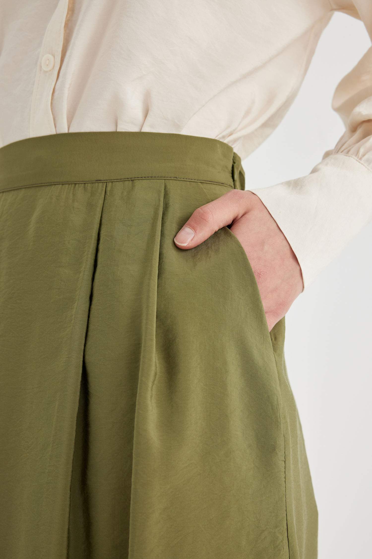 A Kesim Modal Maxi Etek