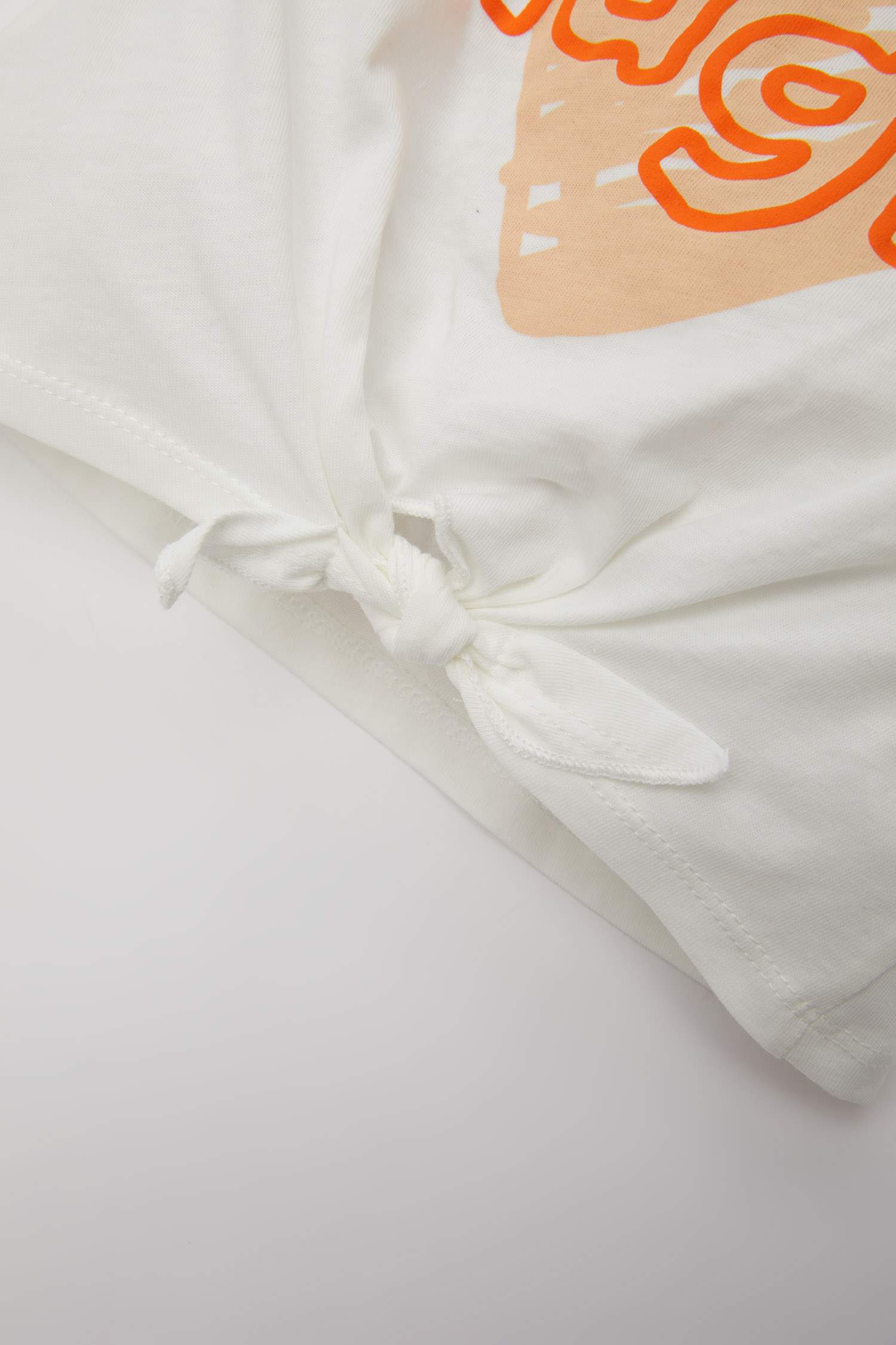 Baby Girl Printed Short Sleeve T-Shirt