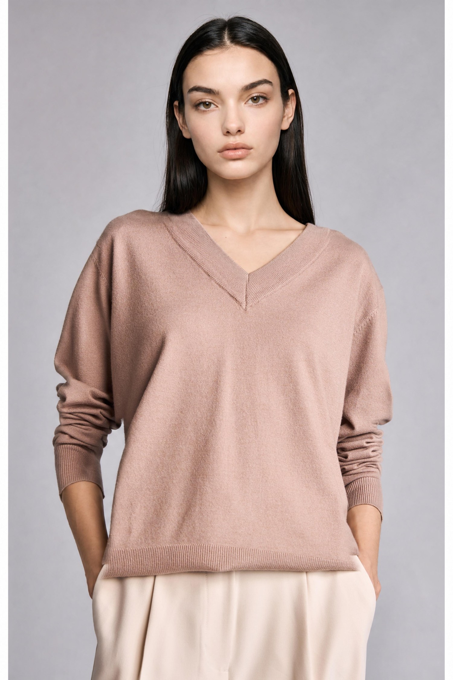 DeFacto Ultra Yumuşak Relaxed Fit Kazak görsel 3