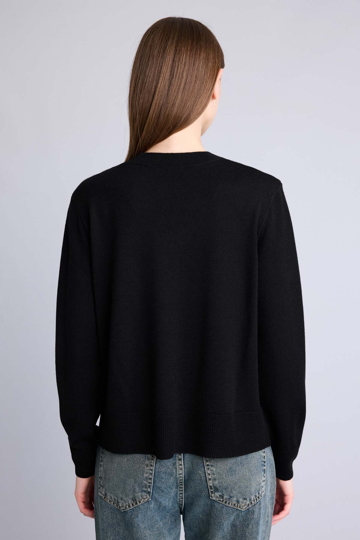 DeFacto Ultra Yumuşak Relaxed Fit Kazak görsel 5
