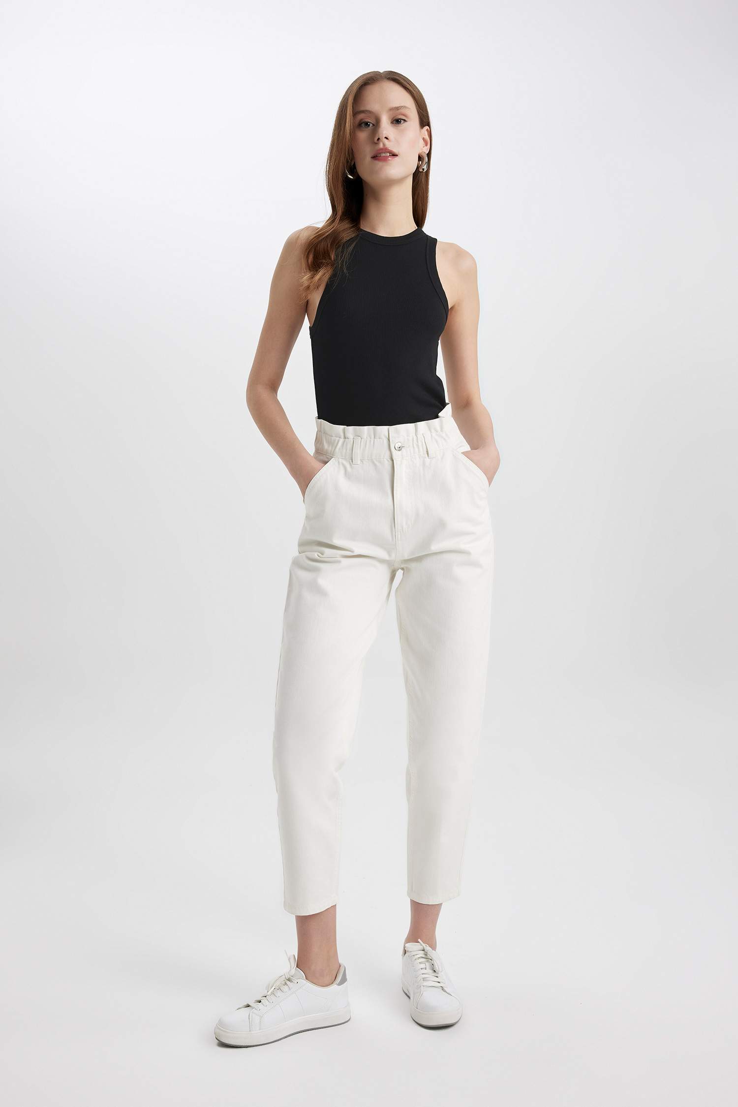 Débardeur Slim Gainant Col Halter