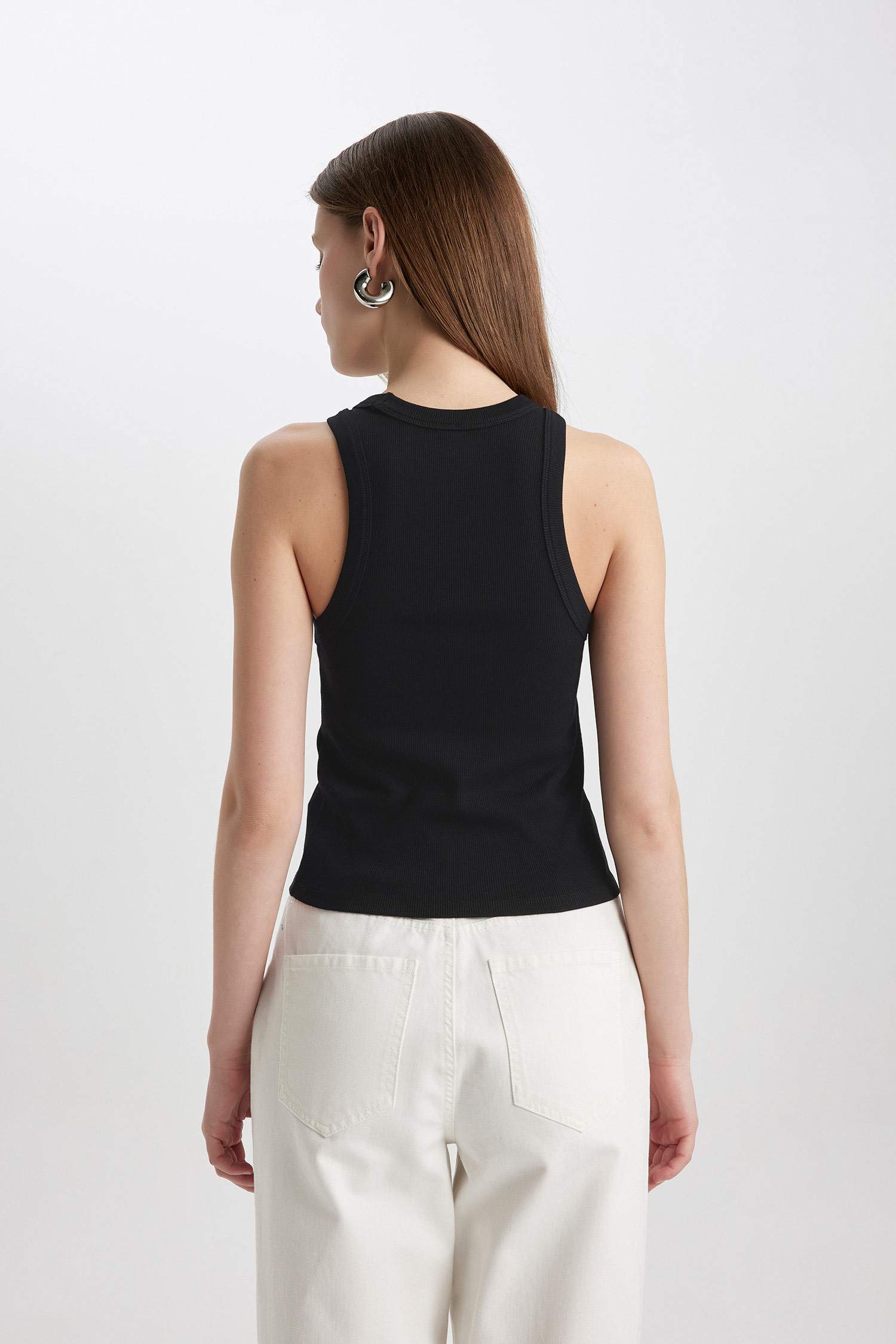 Débardeur Slim Gainant Col Halter