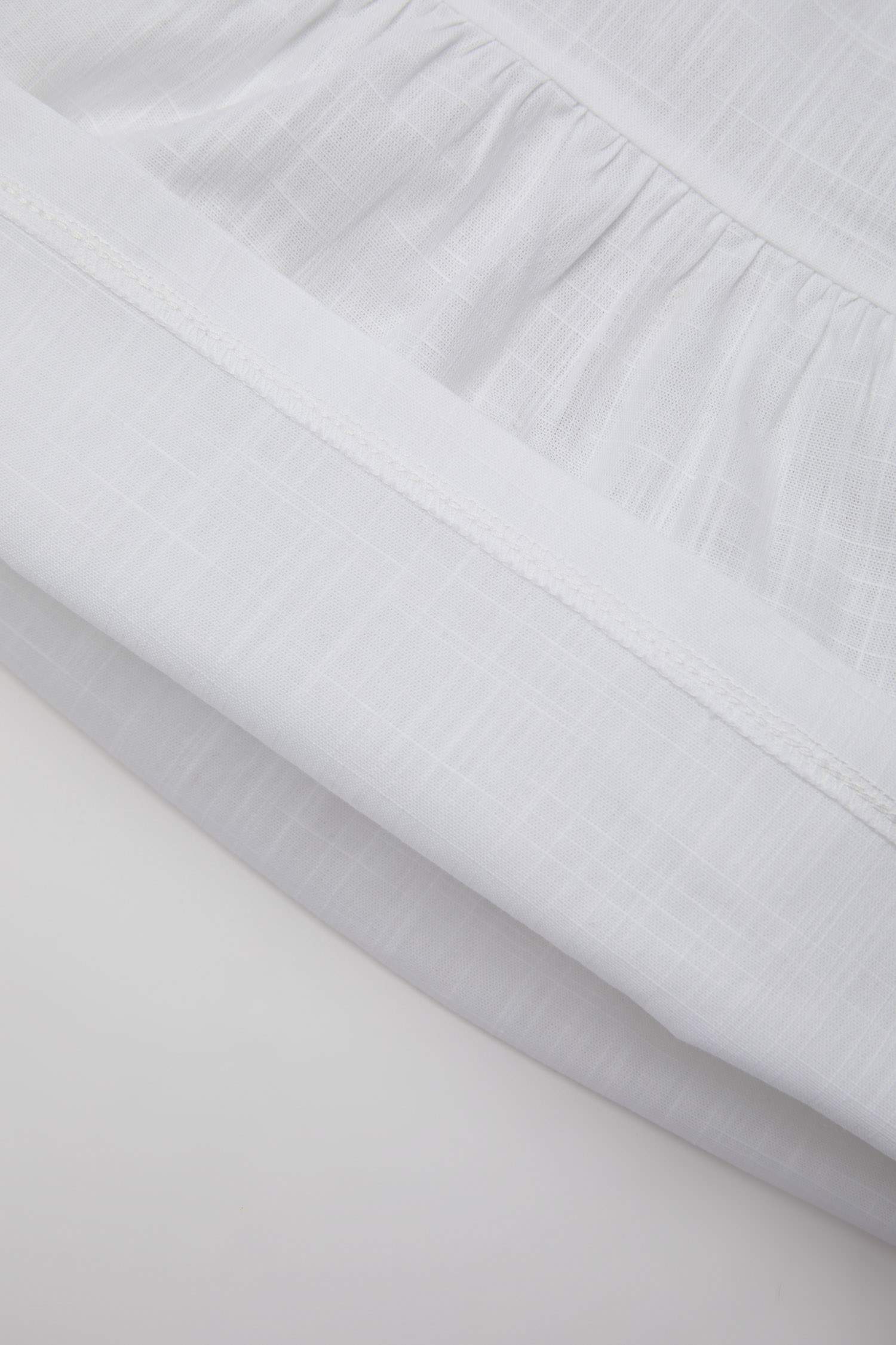 Baby Girl Flared Poplin Blouse Shorts 2 Piece Set