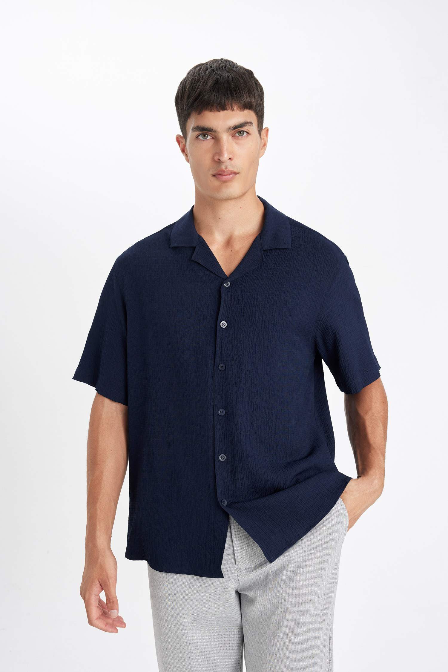 Relax Fit Cotton Short Sleeve Polo Shirt