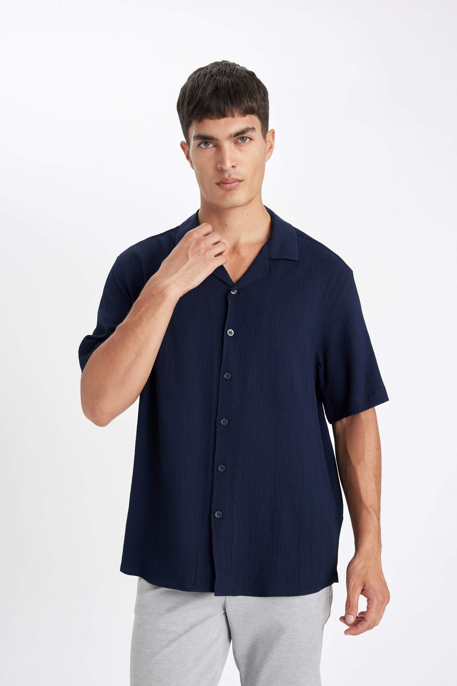 Relax Fit Cotton Short Sleeve Polo Shirt