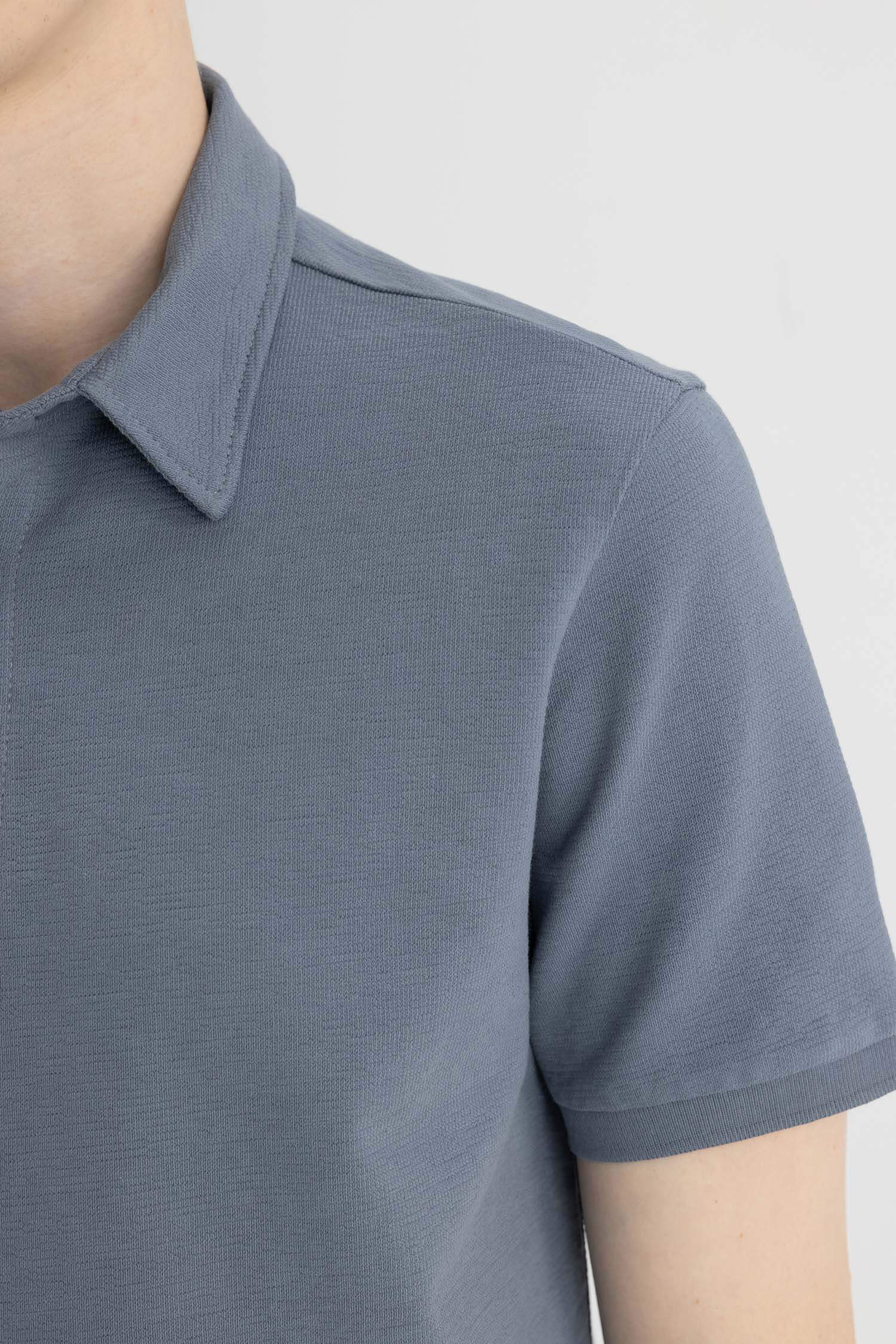 Slim Fit Short Sleeve Polo T-Shirt