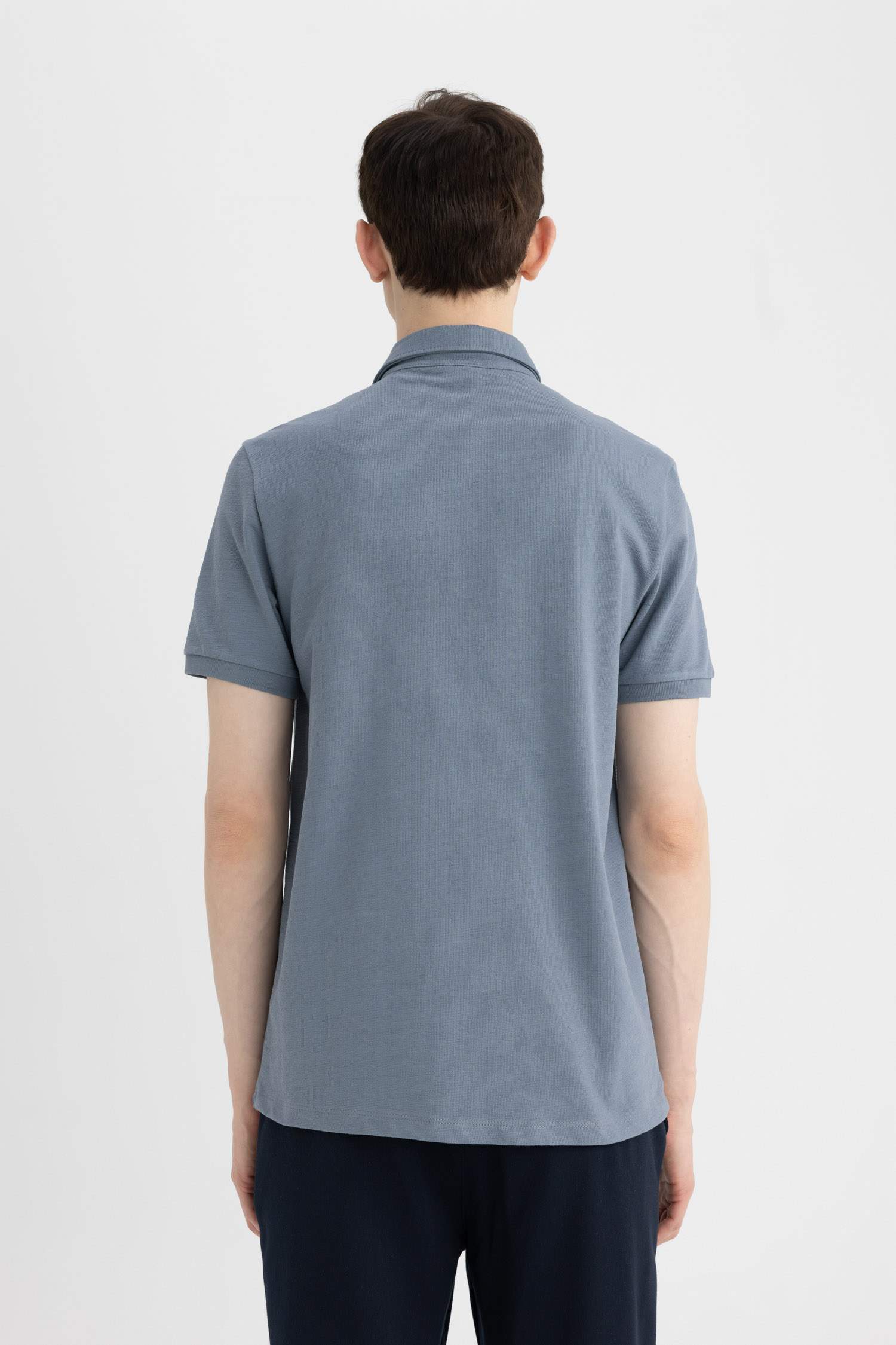 Slim Fit Short Sleeve Polo T-Shirt