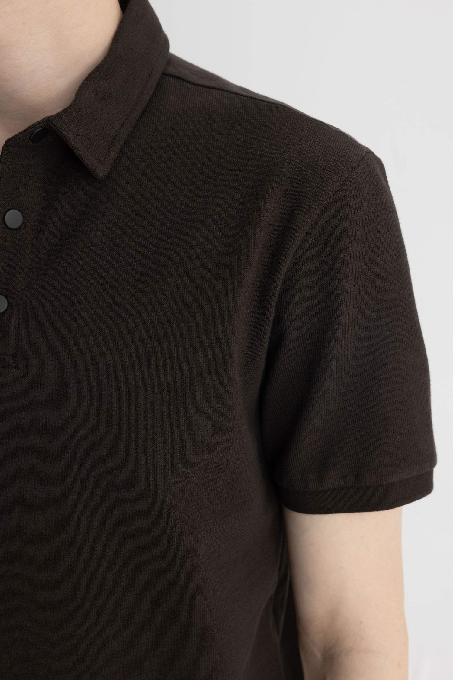 Slim Fit Short Sleeve Polo T-Shirt