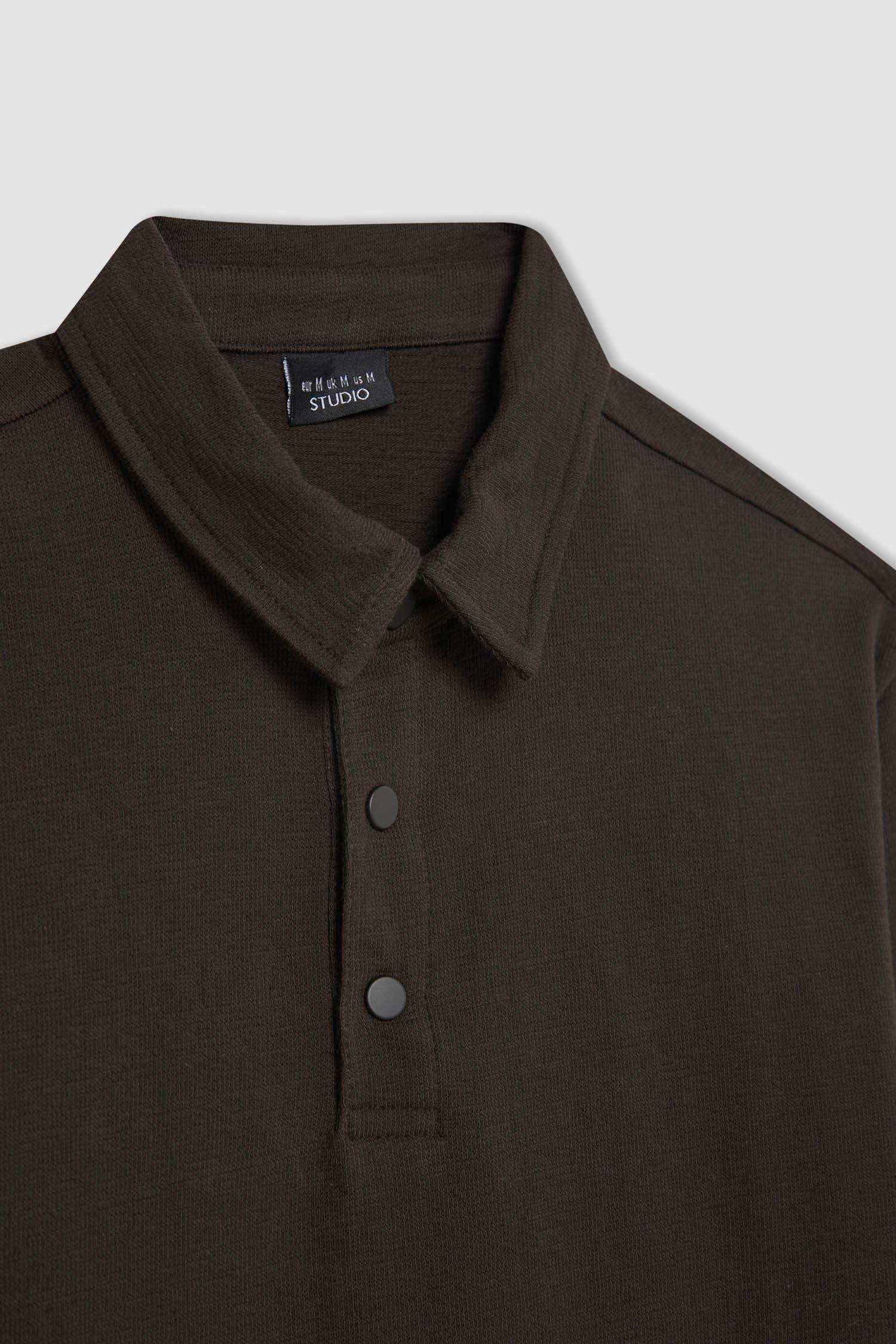 Slim Fit Short Sleeve Polo T-Shirt