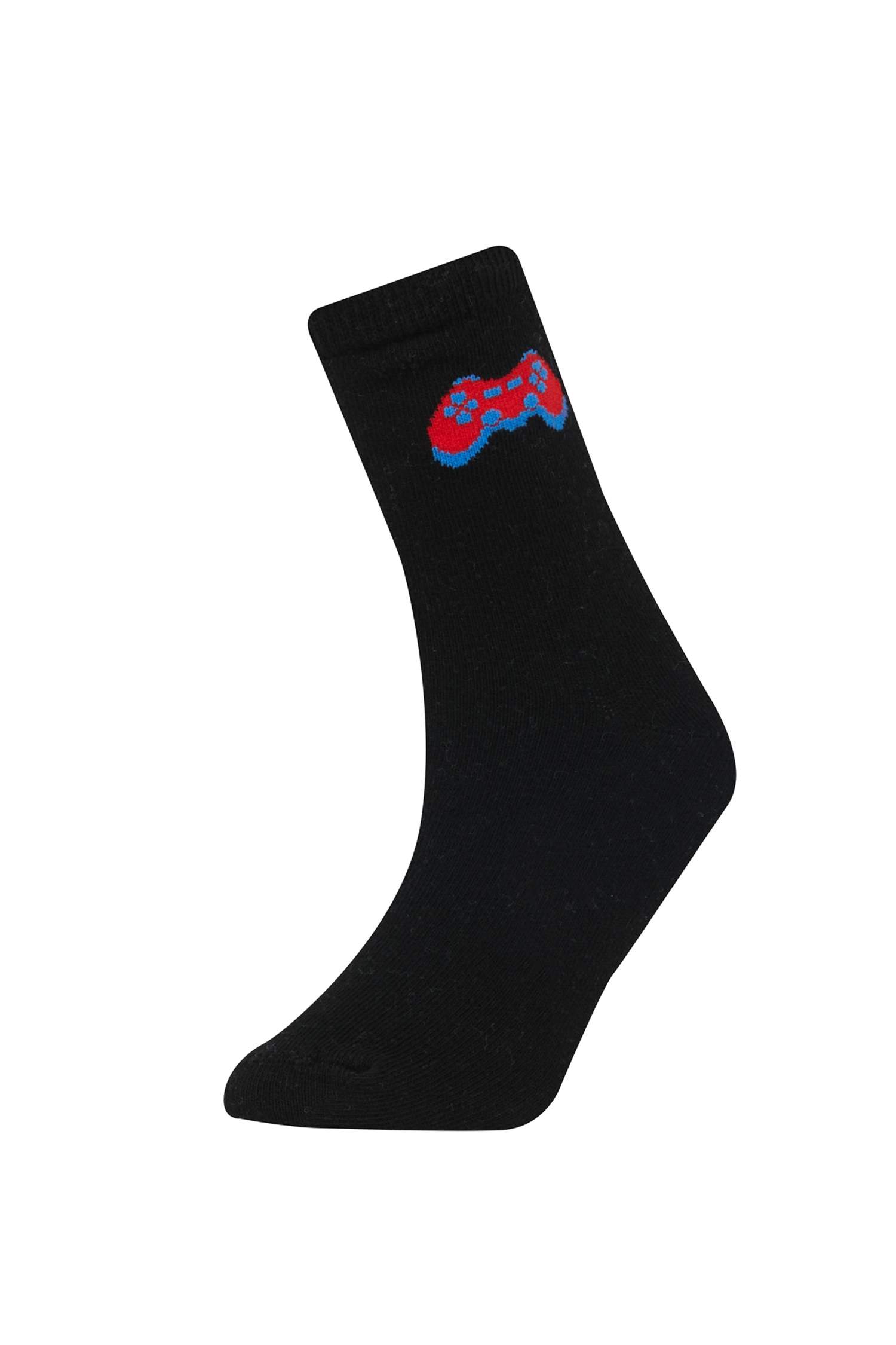 Boy 7 Piece Cotton Long Socks