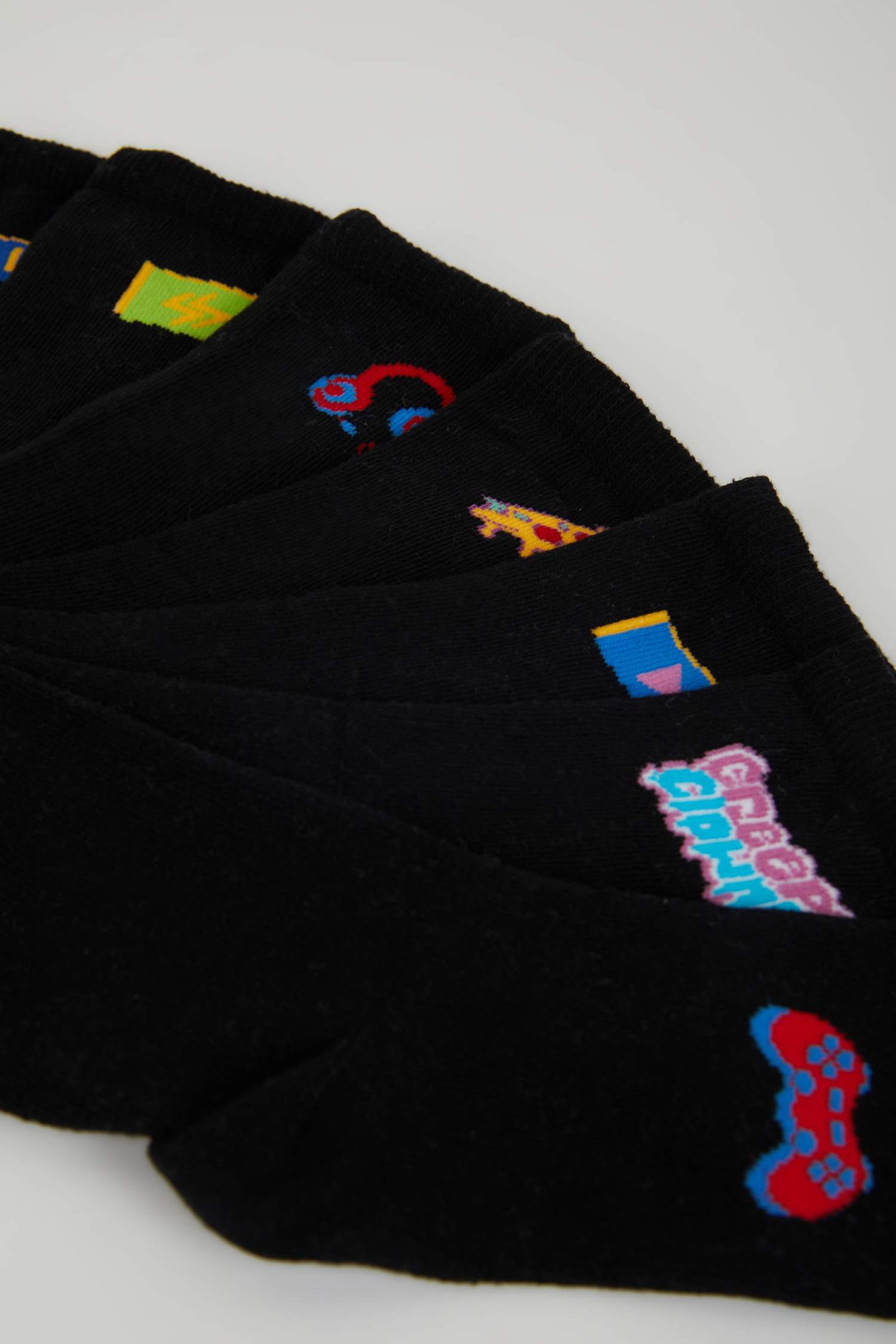 Boy 7 Piece Cotton Long Socks