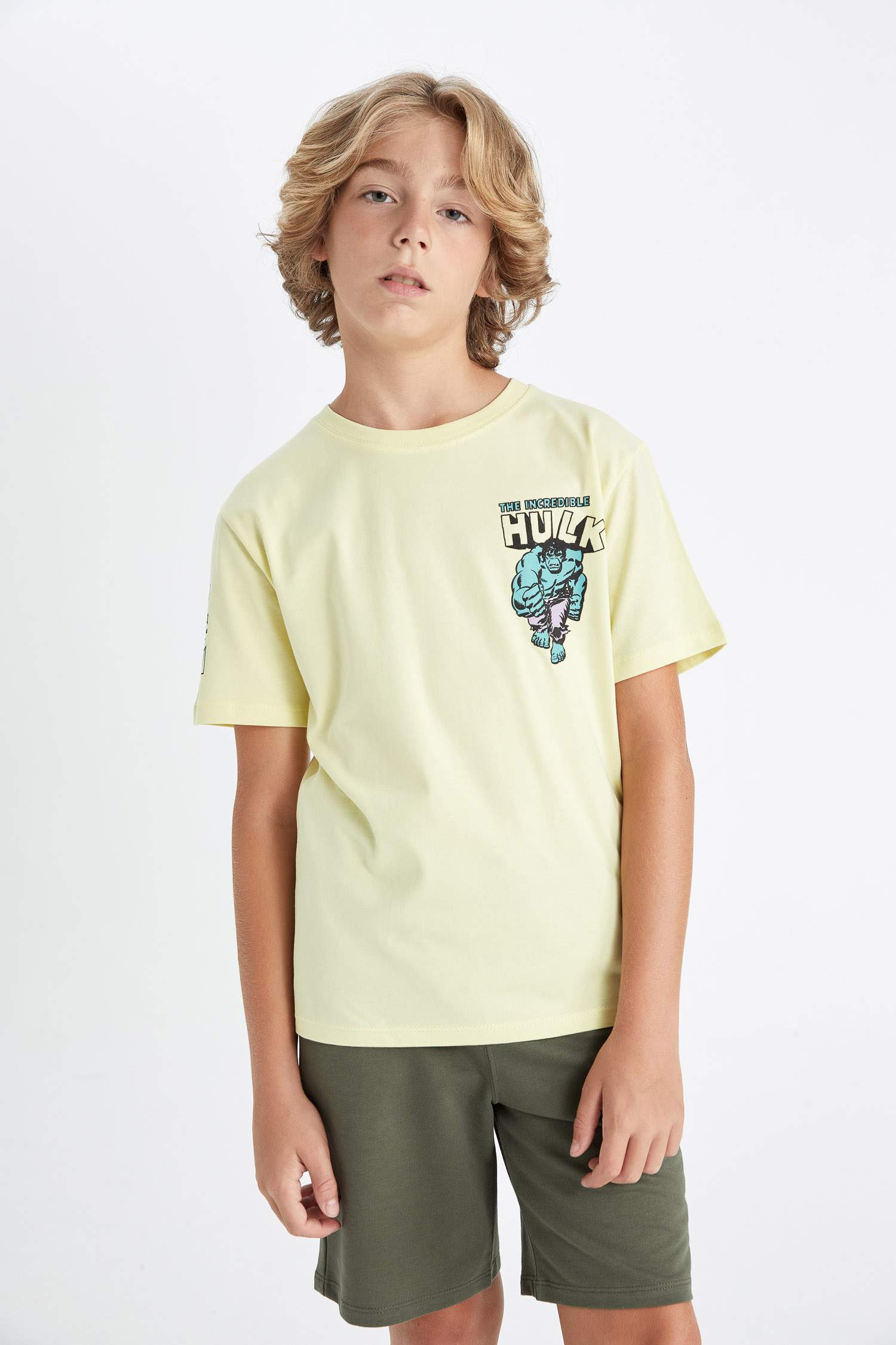 تيشيرت ولادي نص كم قصة عادية من مارفل