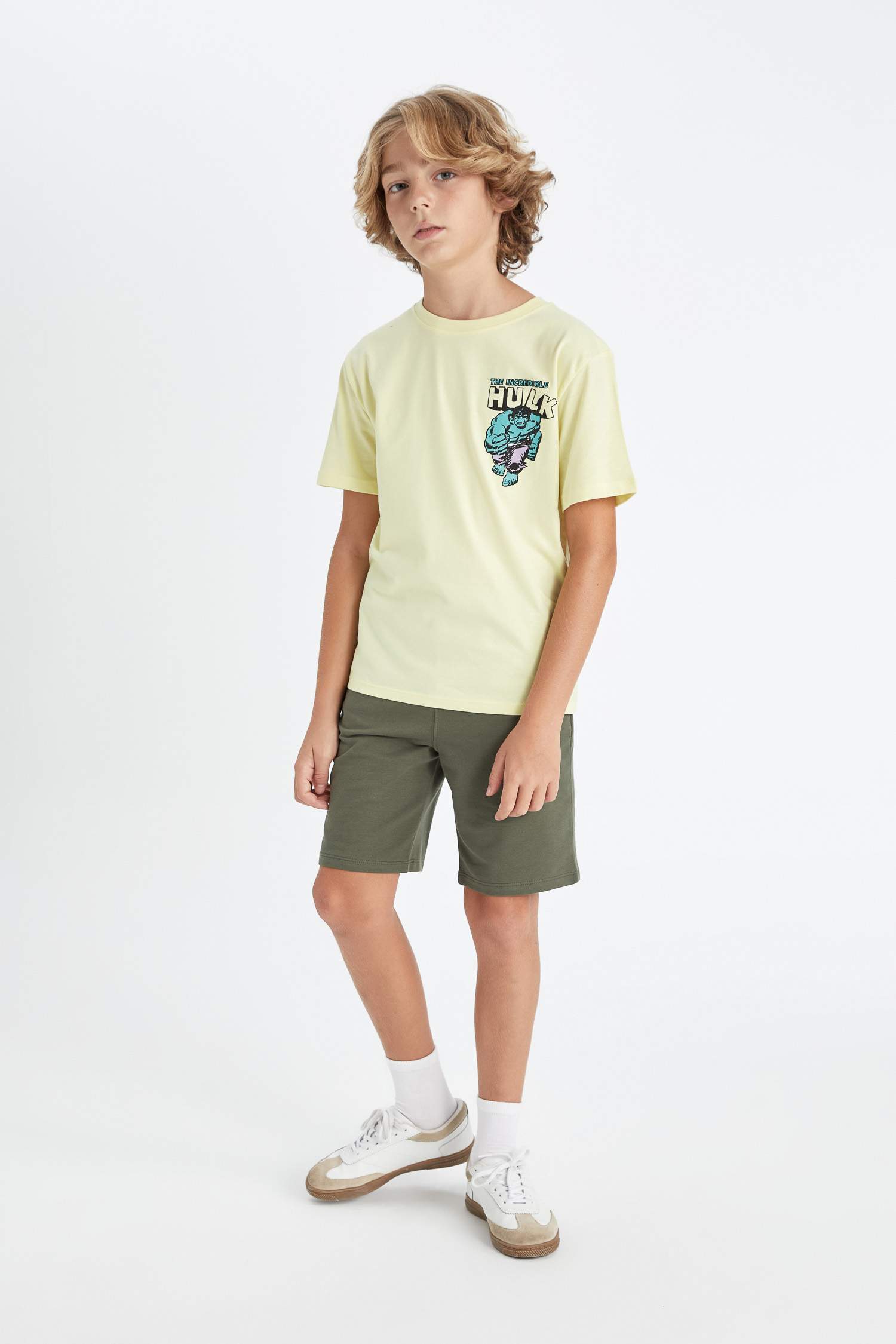 تيشيرت ولادي نص كم قصة عادية من مارفل