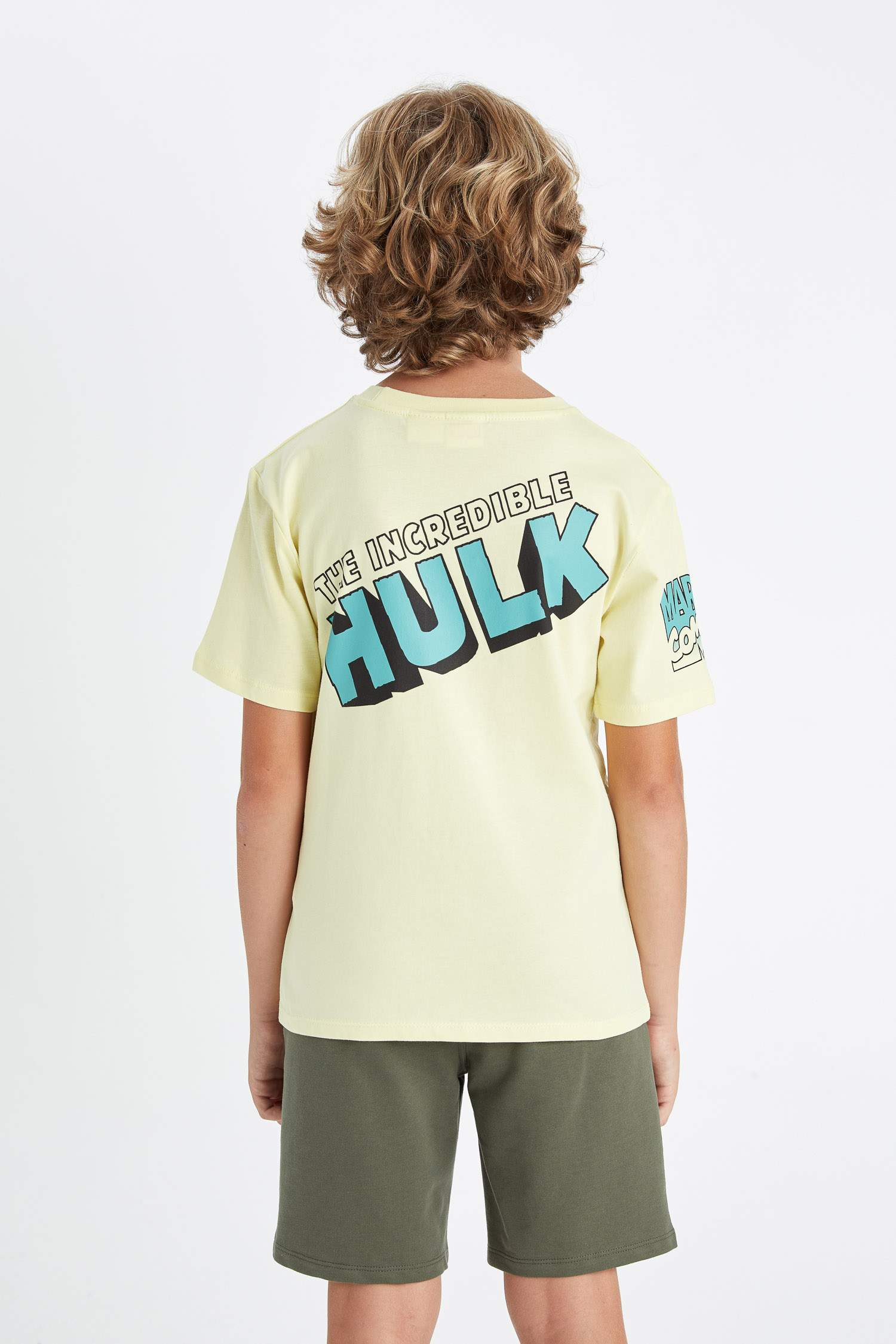 تيشيرت ولادي نص كم قصة عادية من مارفل