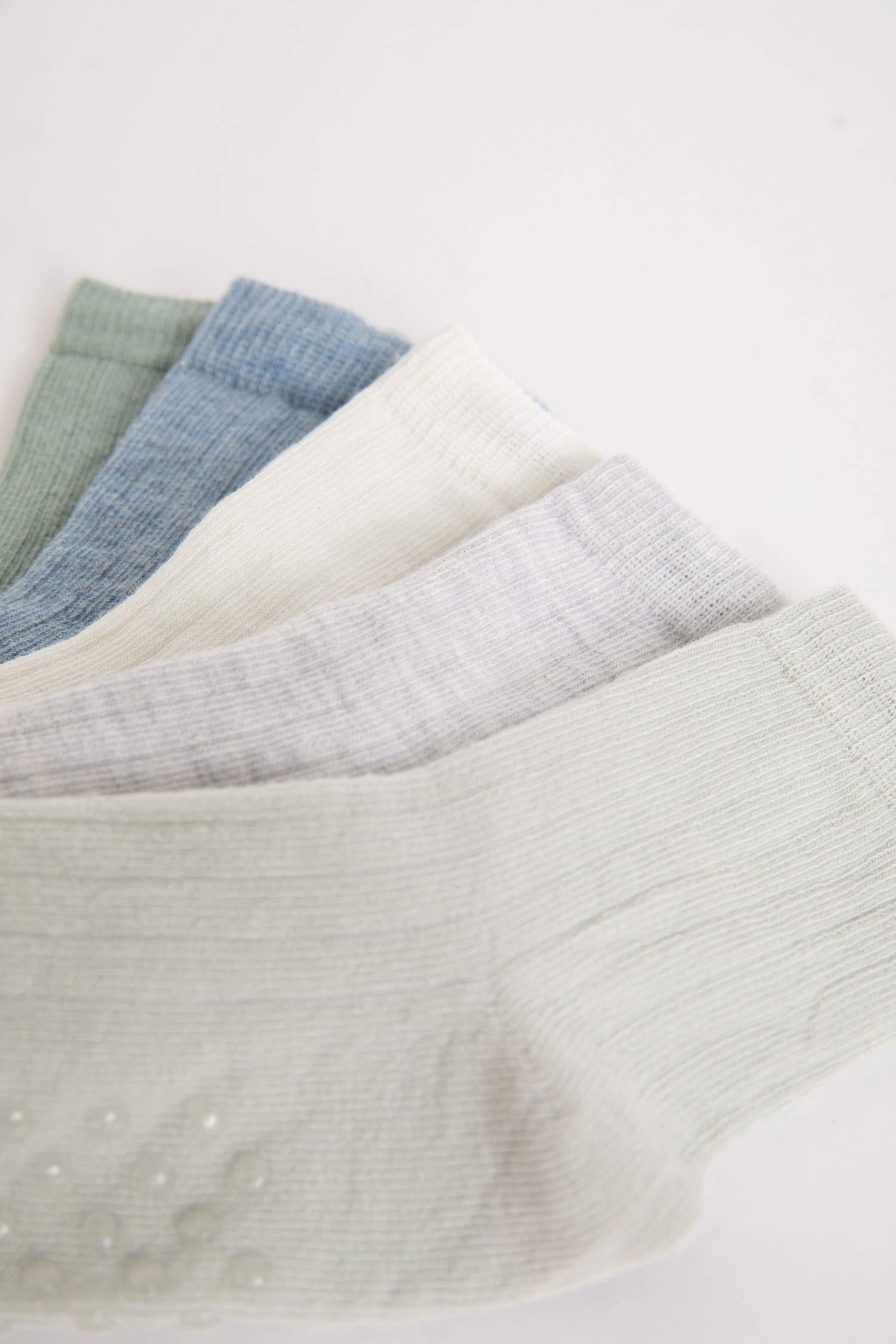 Baby Boy Seamless 5 Piece Cotton Long Socks