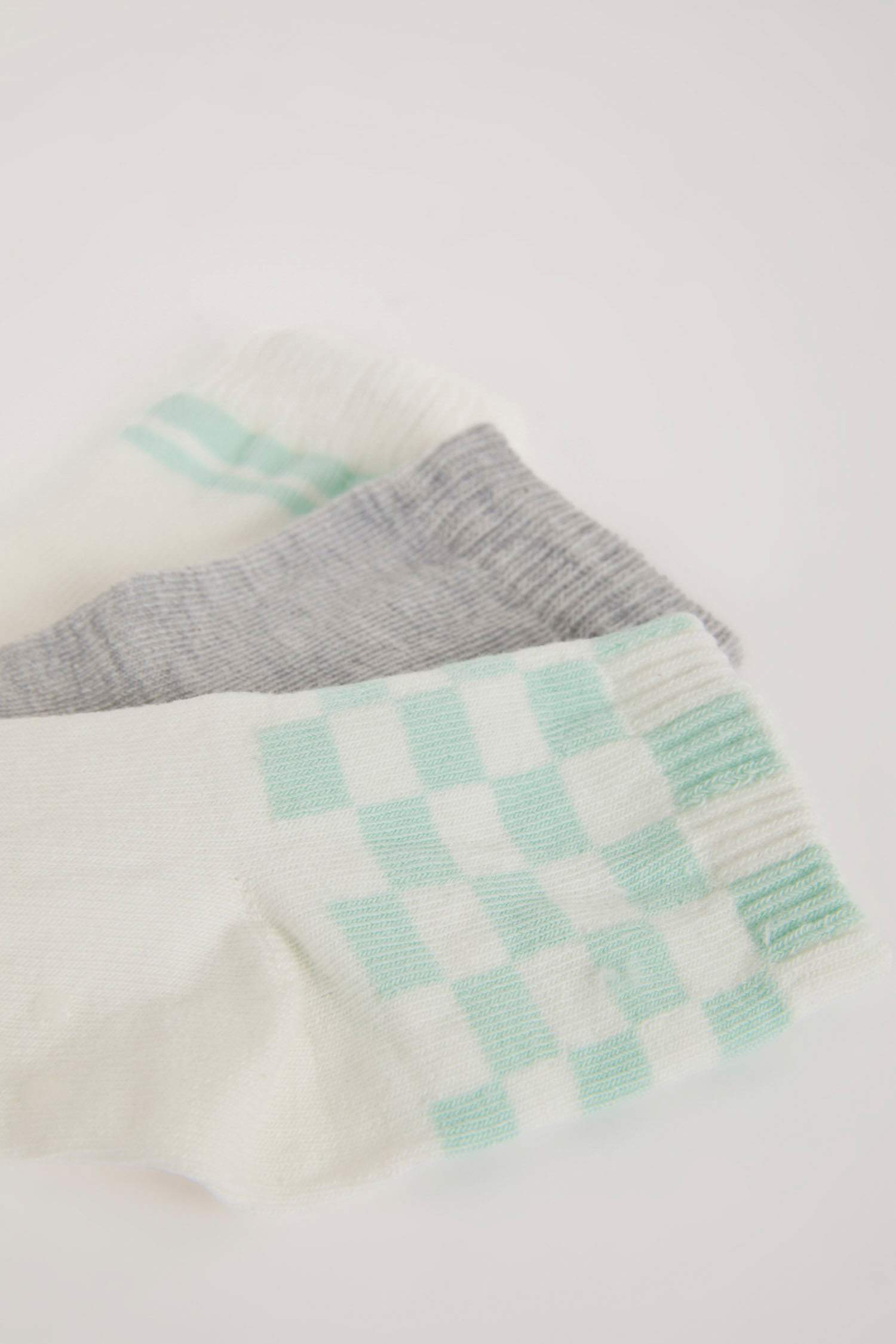 Baby Boy Seamless 3 Piece Cotton Long Socks