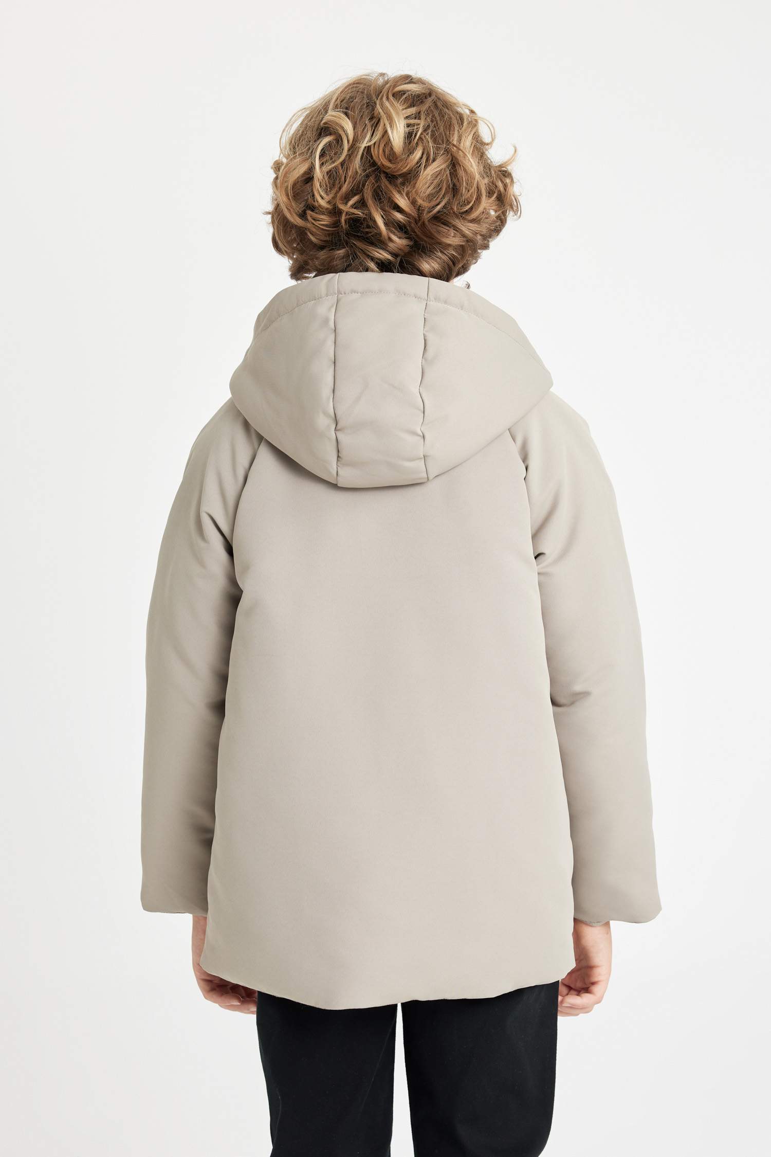 Erkek Çocuk Su Geçirmez Kapüşonlu Rüzgar Geçirmez Yağmurluk