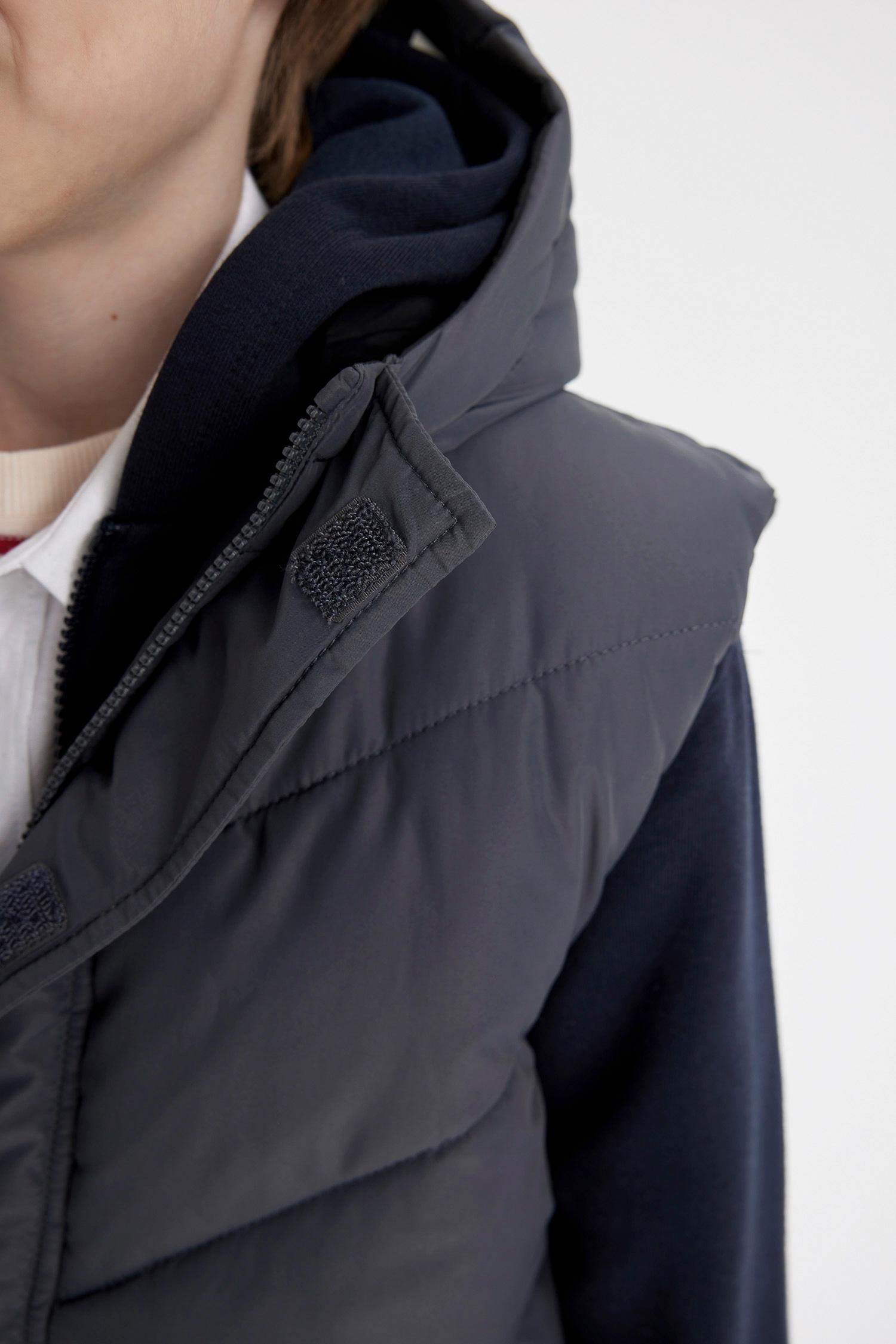 Boy Waterproof Hooded Puffer Vest