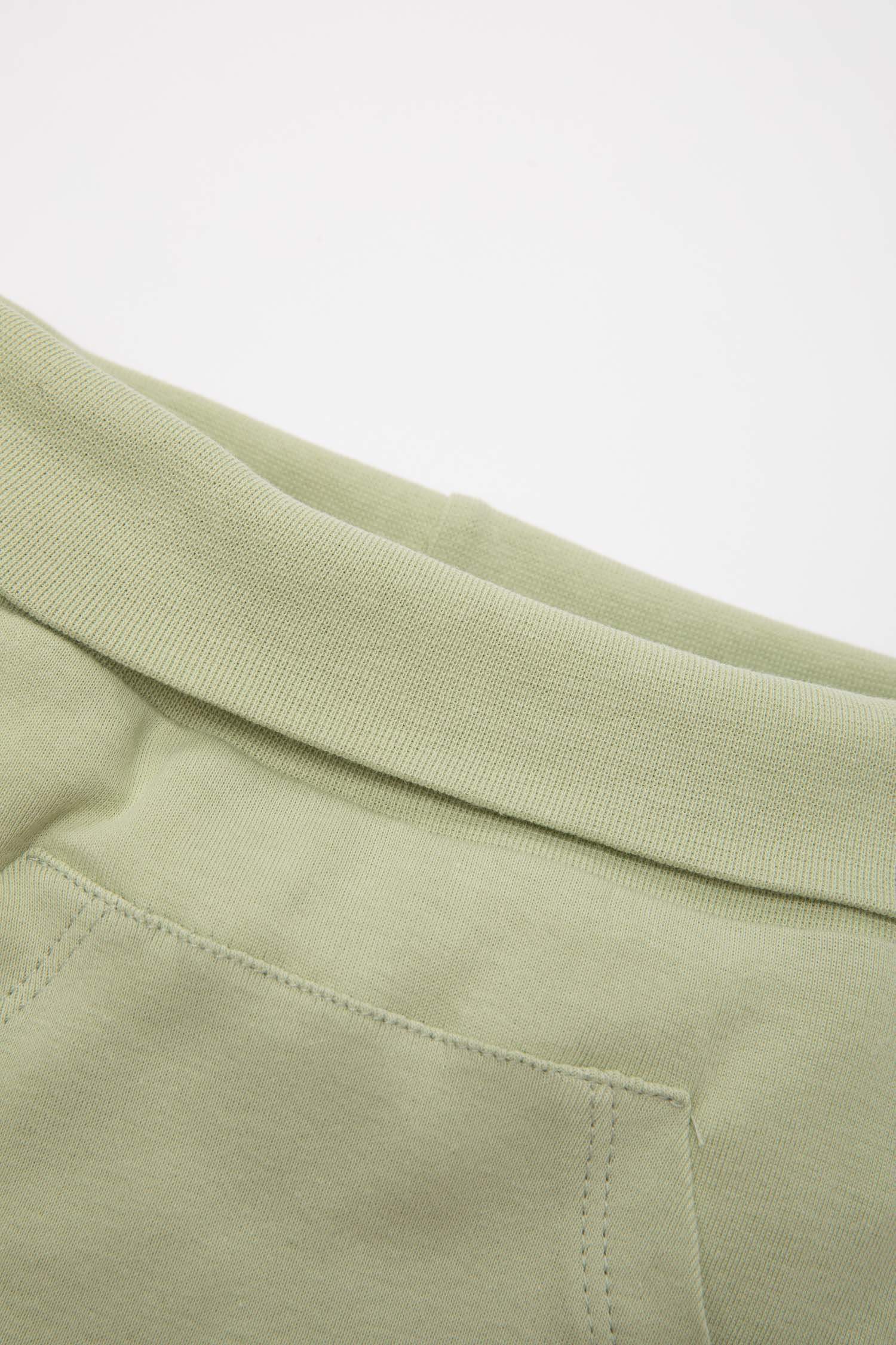 شورت بيبي مضلع قصة عادية - قطعتين