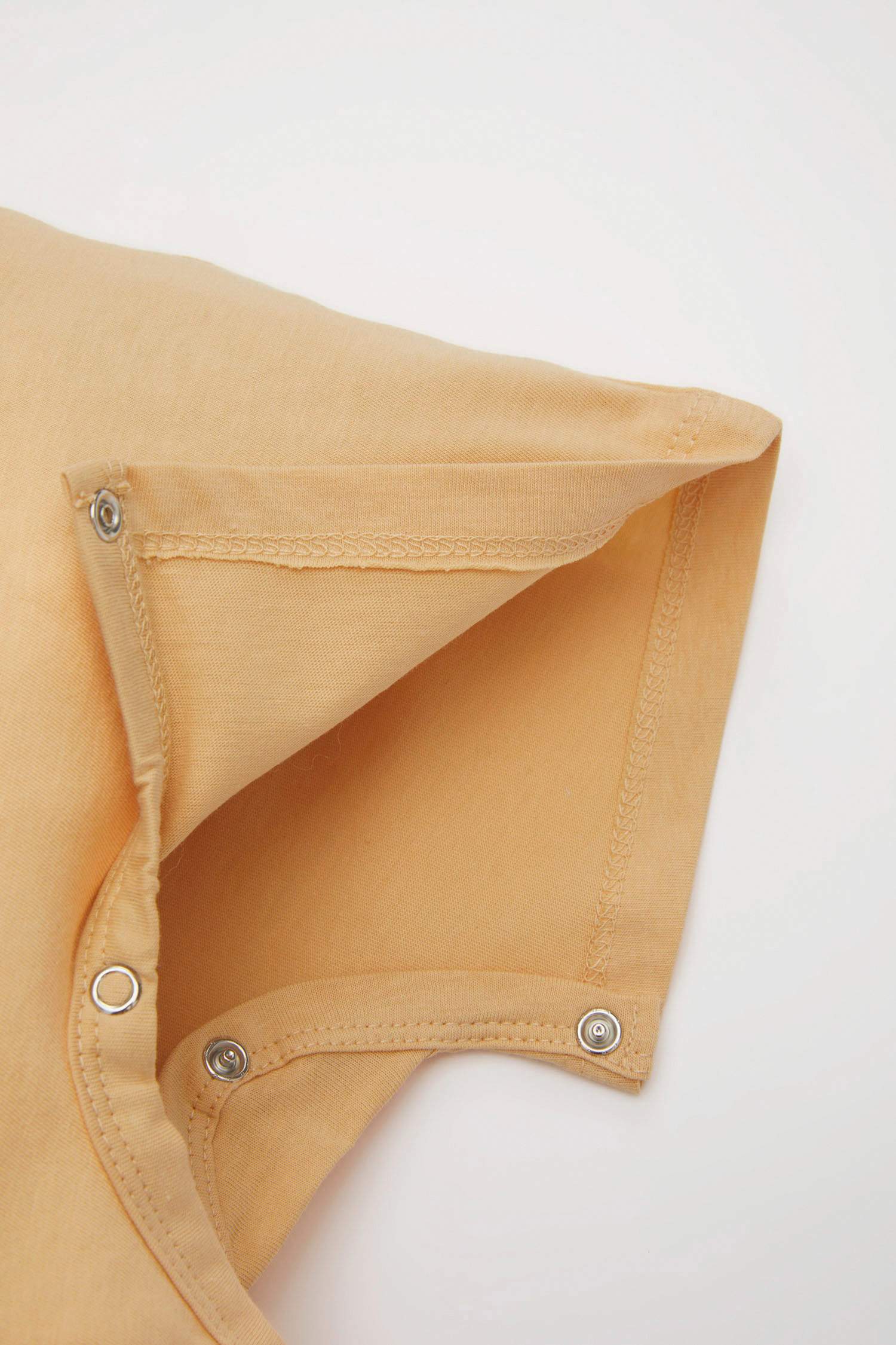 Erkek Bebek Yenidoğan Safari Baskılı Penye 2'li Kısa Kollu Tulum