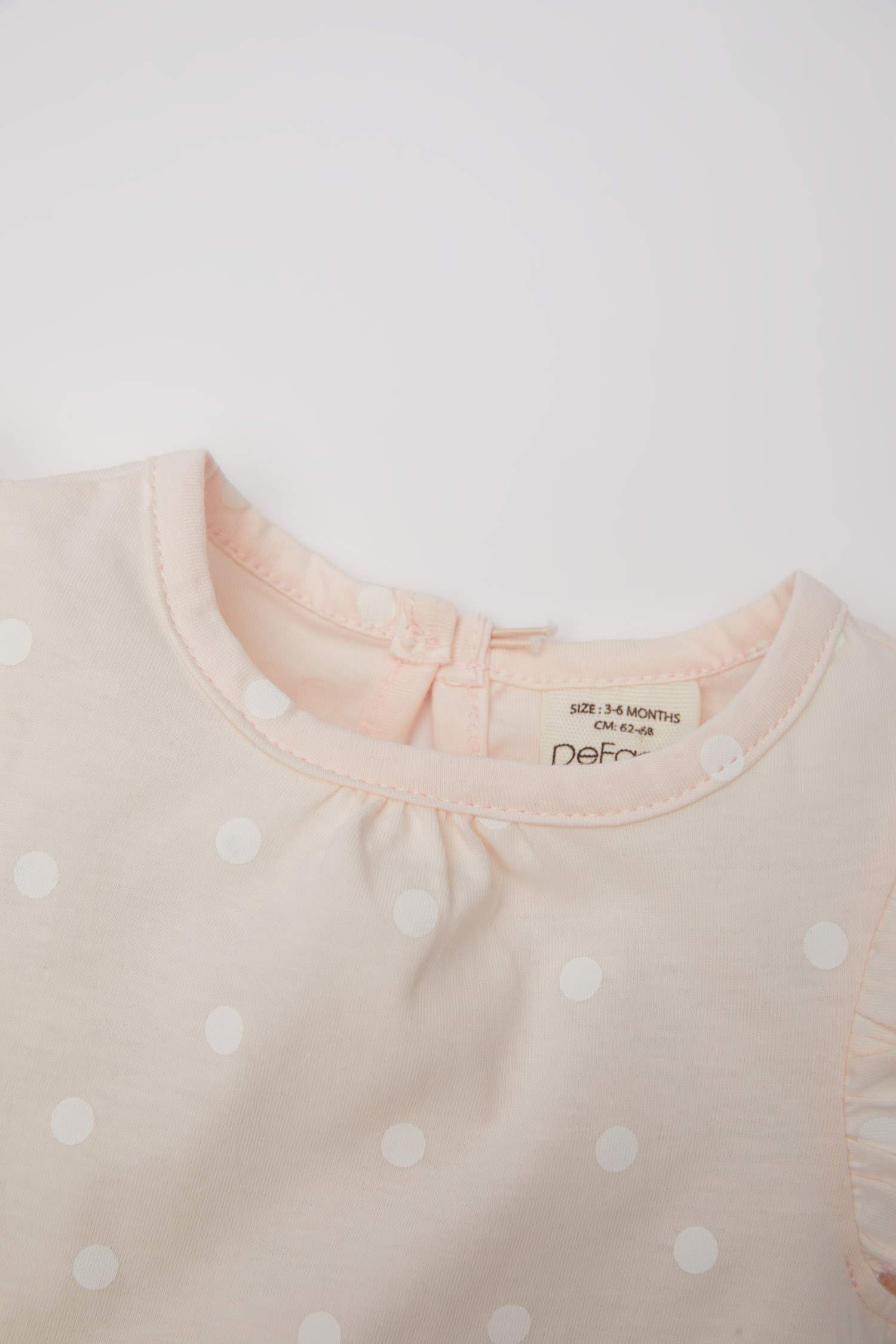 Baby Girl Short Sleeve Snap Body