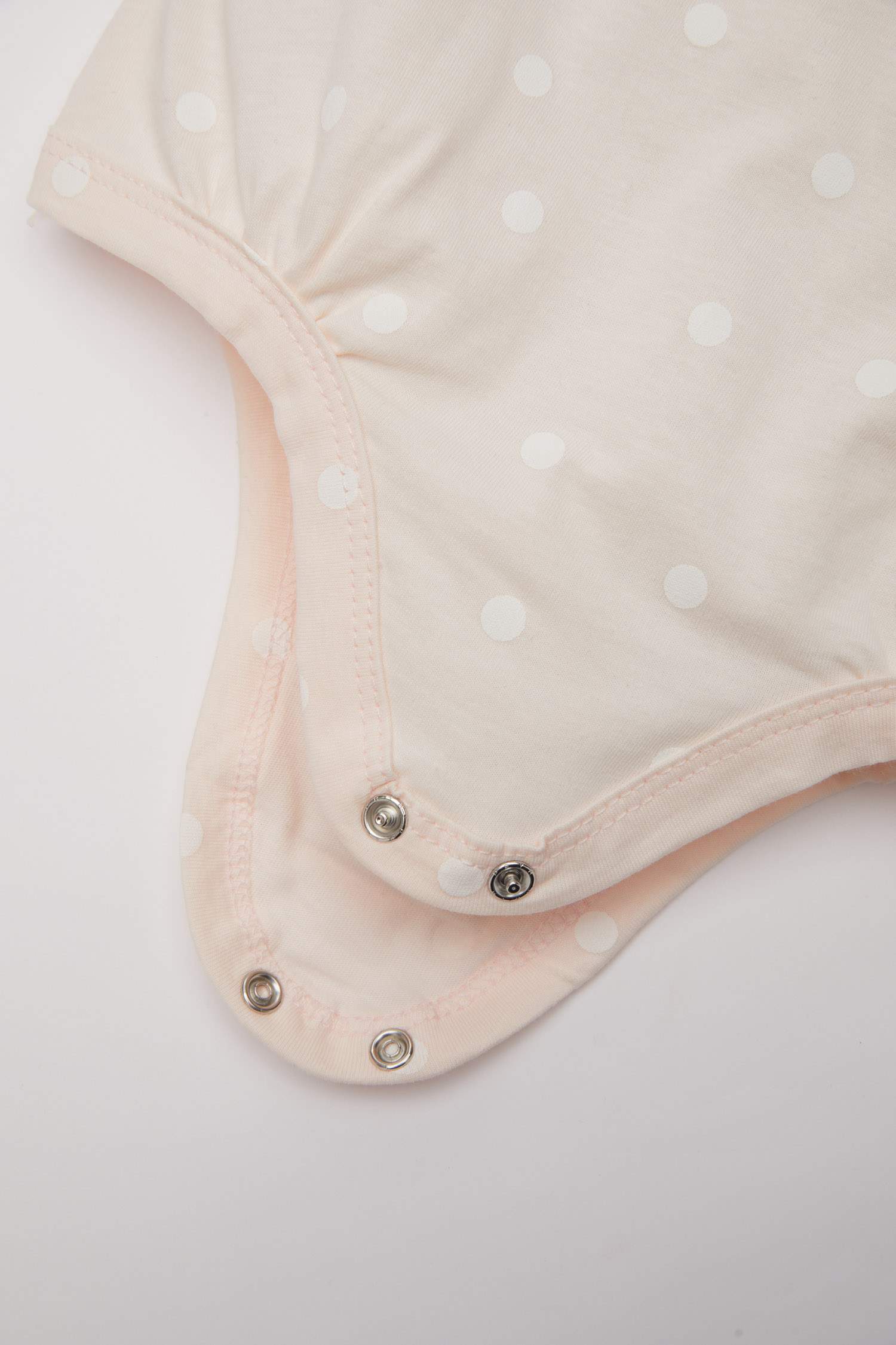 Baby Girl Short Sleeve Snap Body