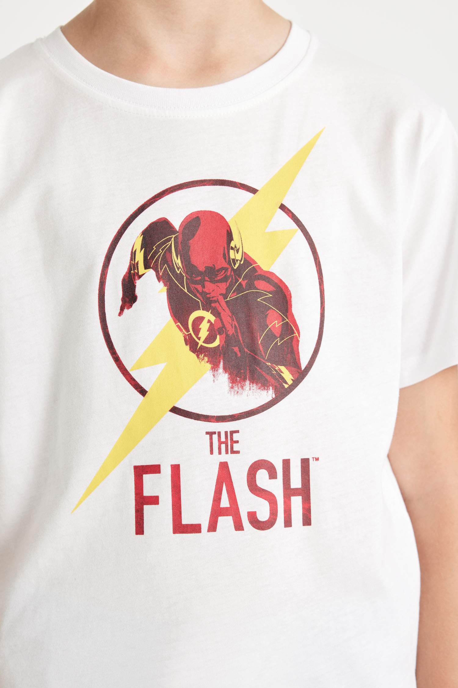 Boy The Flash Crew Neck Short Sleeve T-Shirt